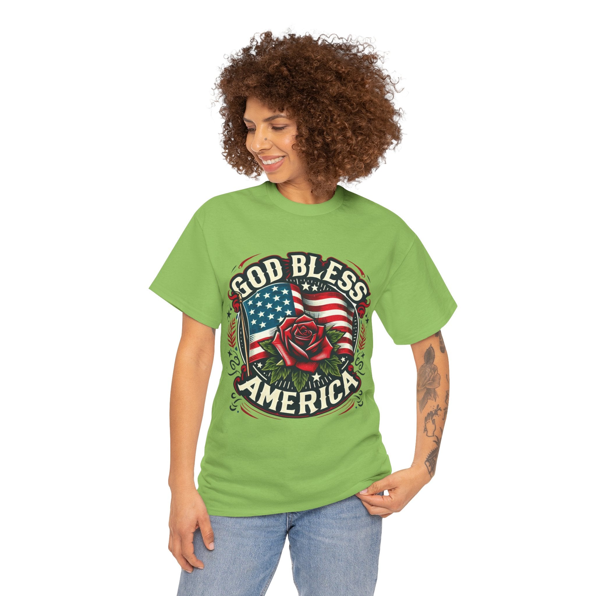 God Bless America T-Shirt: Patriotic Tee for Proud Americans