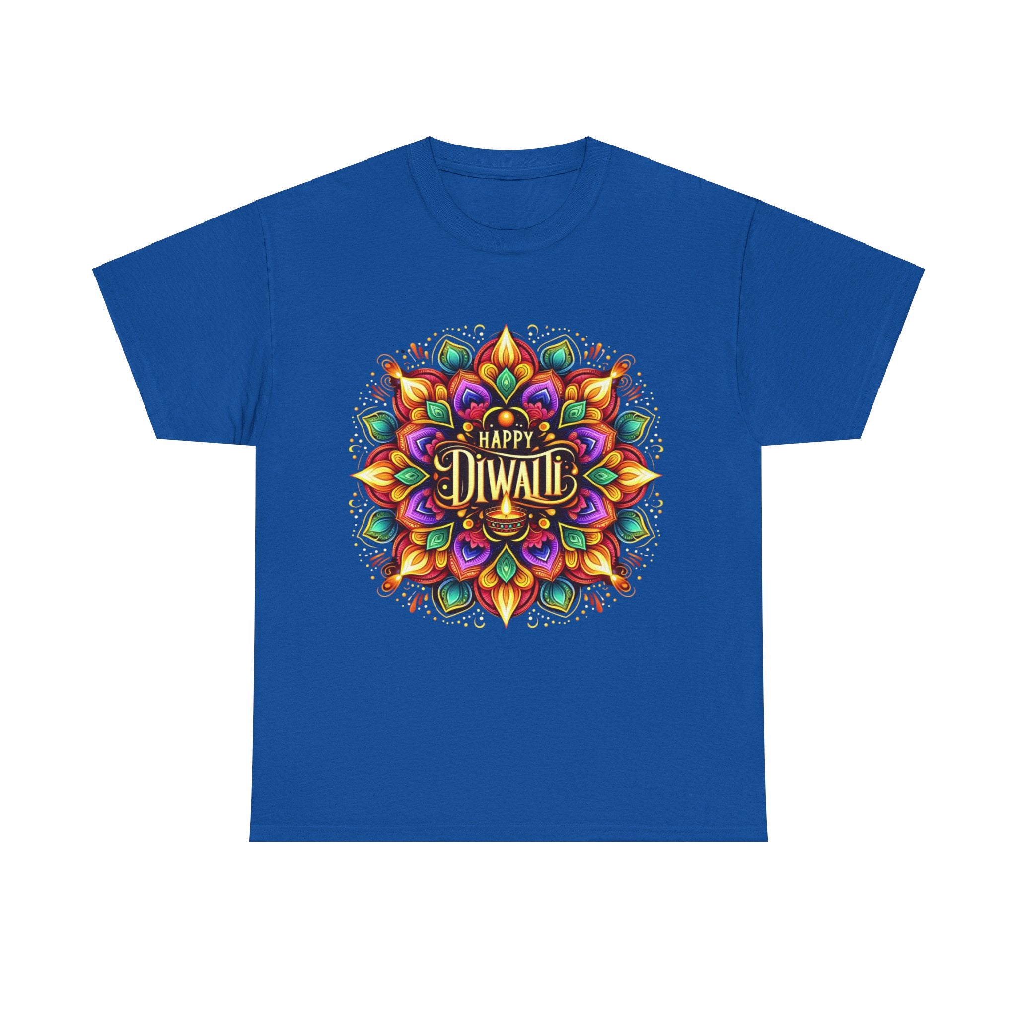 Celebrate Diwali in Style: 'Happy Diwali' T-Shirt for Festive Spirit