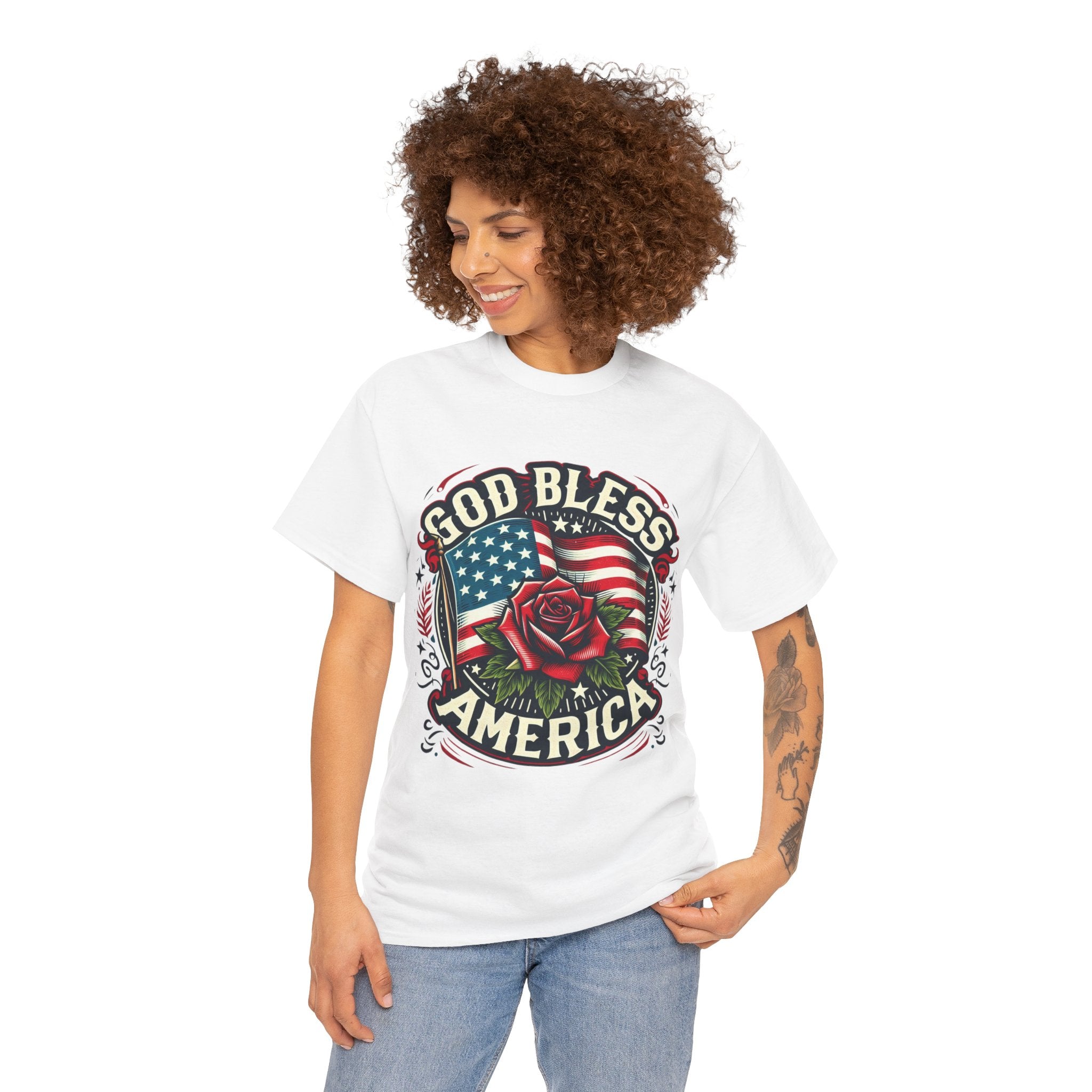 God Bless America T-Shirt: Patriotic Tee for Proud Americans