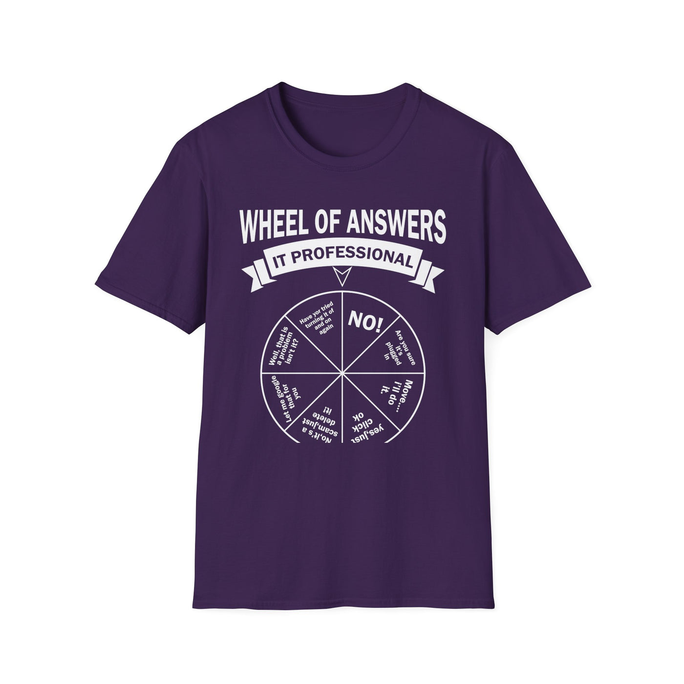 Professional 'Answer It' Tee: Vintage Inspired, Modern Style