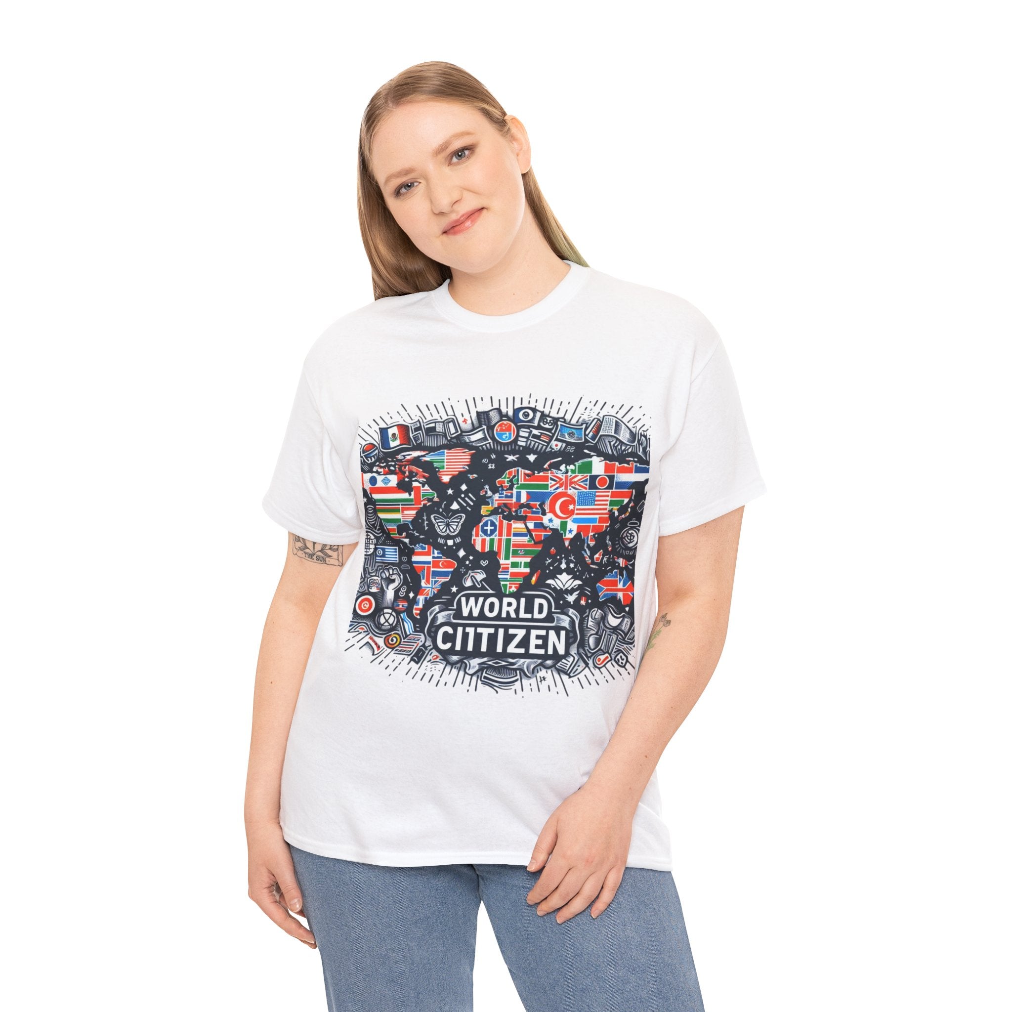 World Citizen Tee: Embrace Global Unity in Style