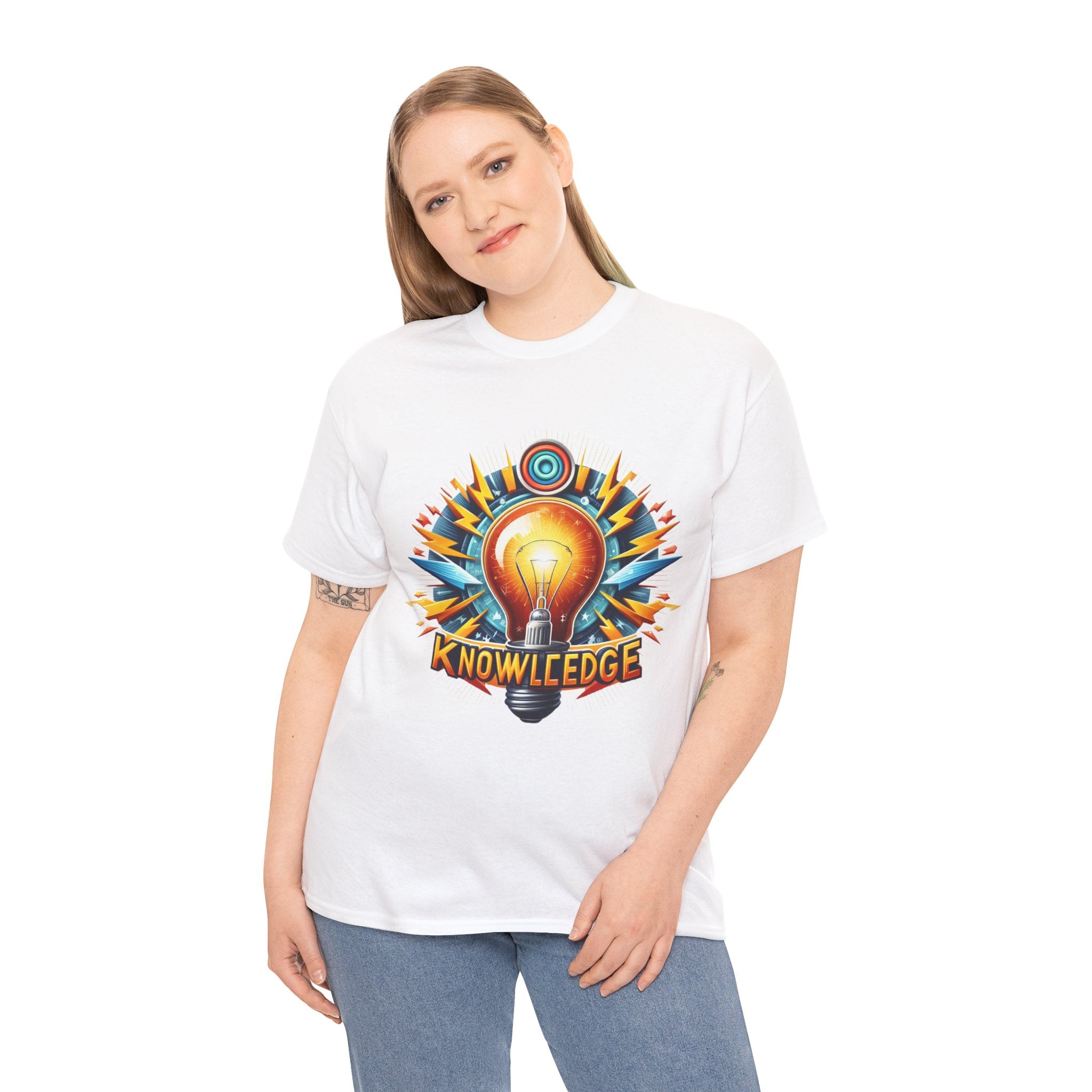 Empowerment Collection: 'Knowledge is Power' Inspirational T-Shirt