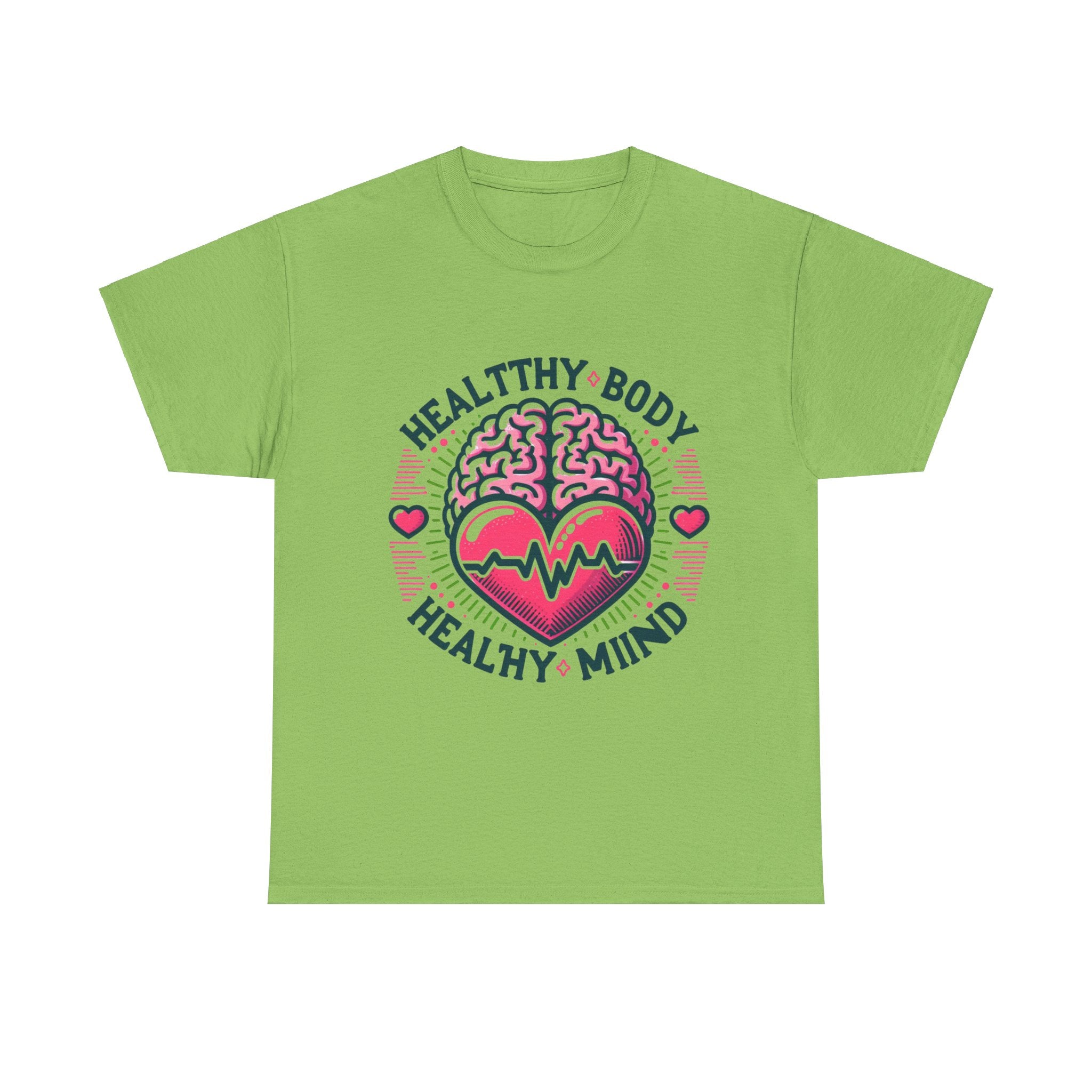 Empower Your Lifestyle with our 'Healthy Body, Healthy Mind' T-Shirt