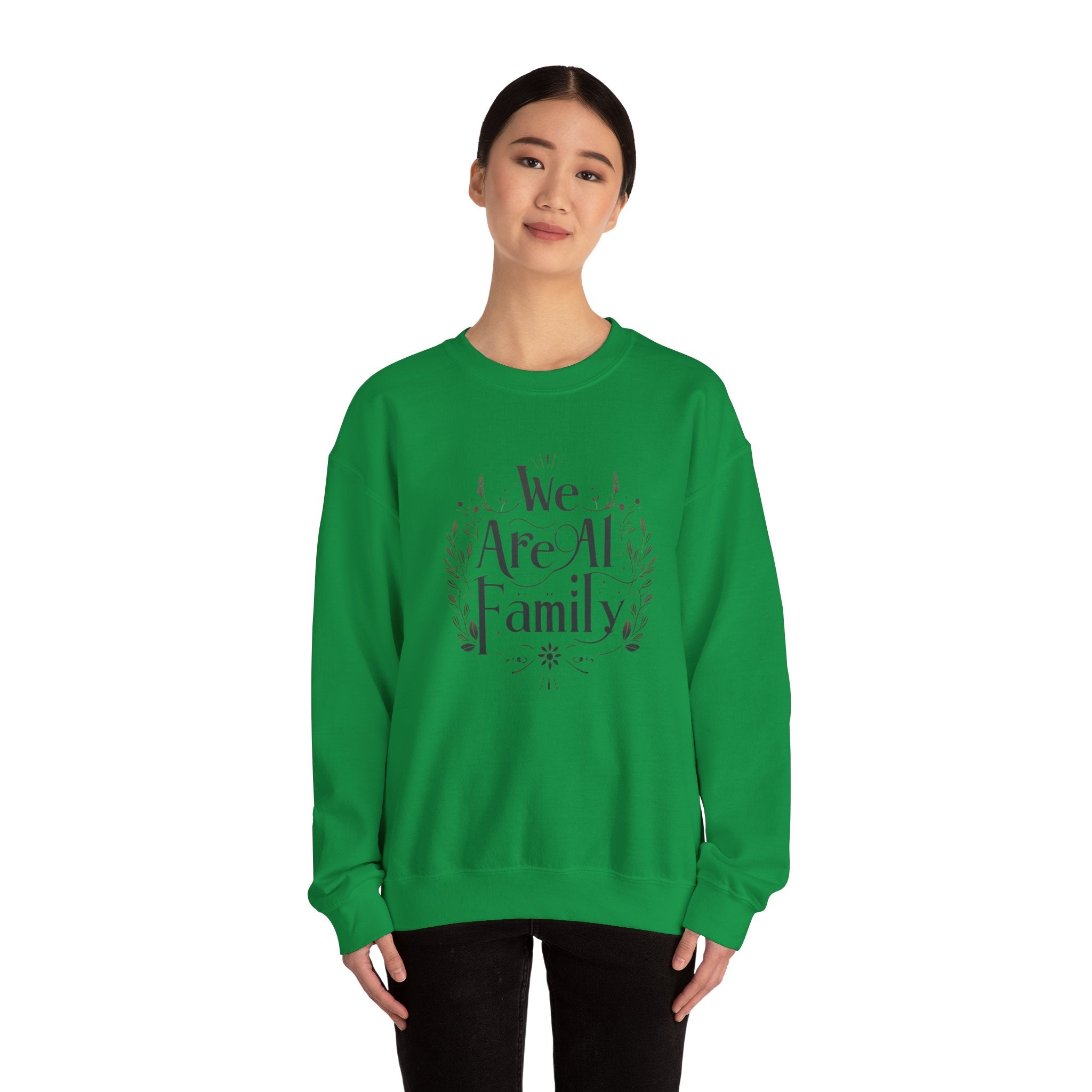 Unity Embodied: 'We Are All One Family' Sweatshirt