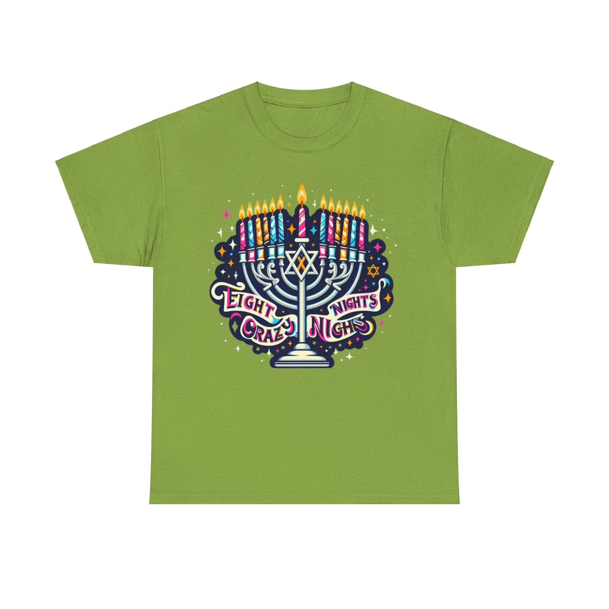 Eight Crazy Nights Hanukkah T-Shirt: Celebrate the Festival of Lights in Style