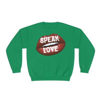 Speak Love Valentine Sweatshirt - Spread Positivity and Love