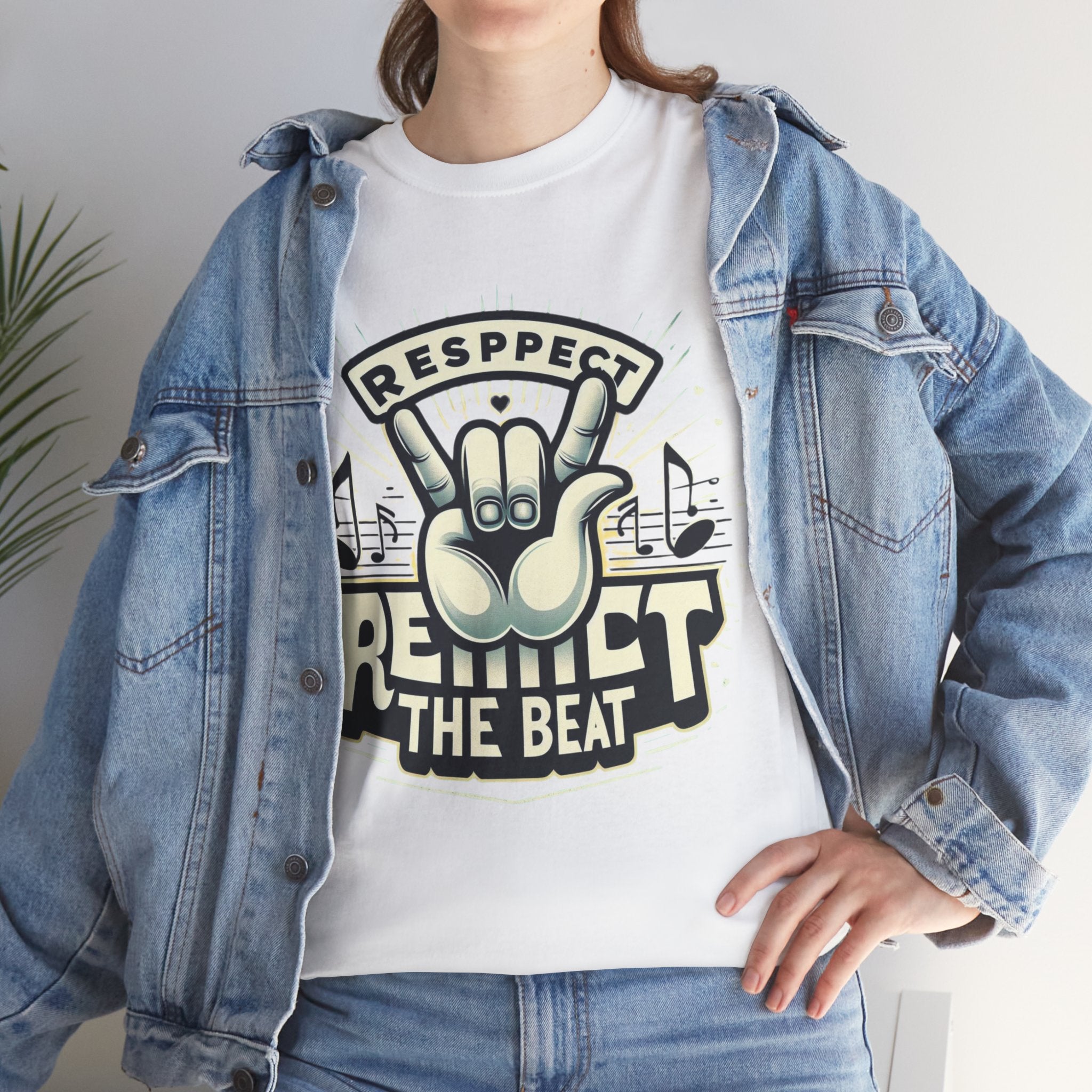 Respect the Beat T-Shirt: Embrace Your Rhythm in Style