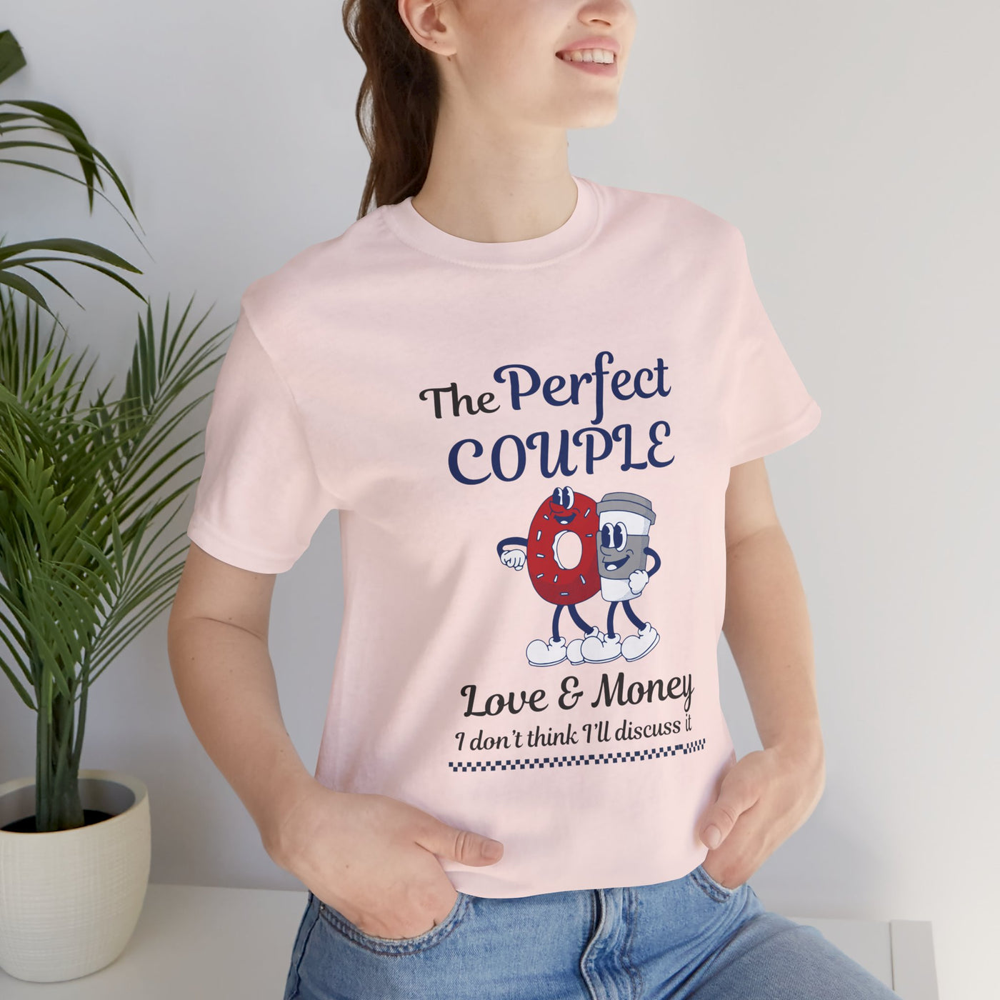 The Perfect Couple 'Love & Money' Valentine's Day T-Shirts - His & Hers Matching Set