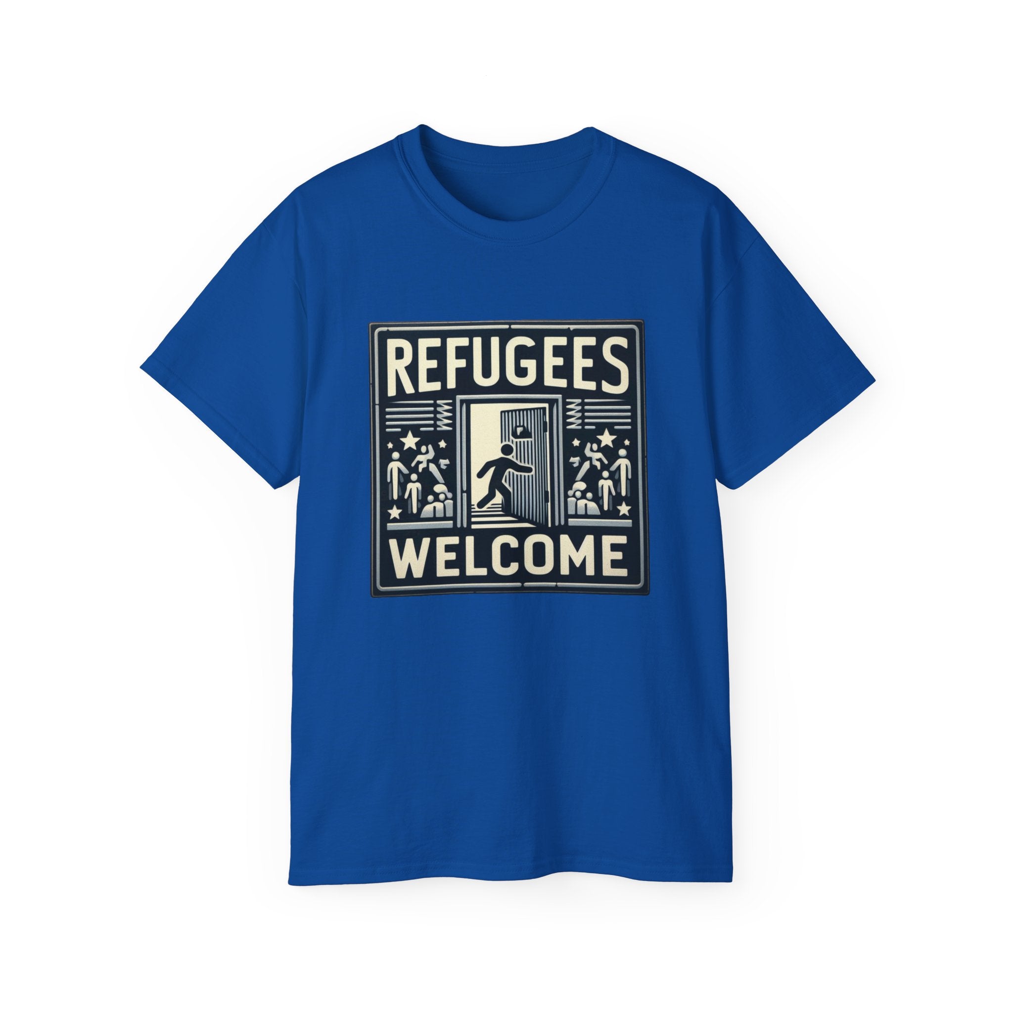 Empathy in Action: Refugee Welcome T-Shirt - Wear Your Support Proudly