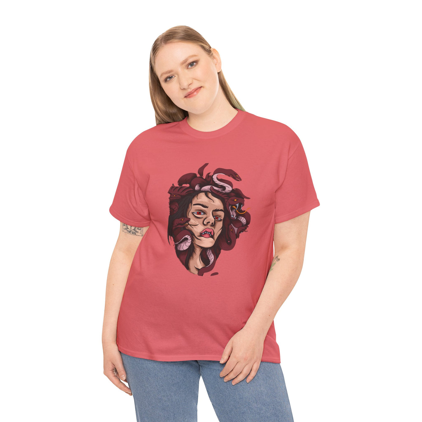 Mesmerizing Medusa T-Shirt | Mythical Serpent Goddess | Intricate Design | Unique Wearable Art