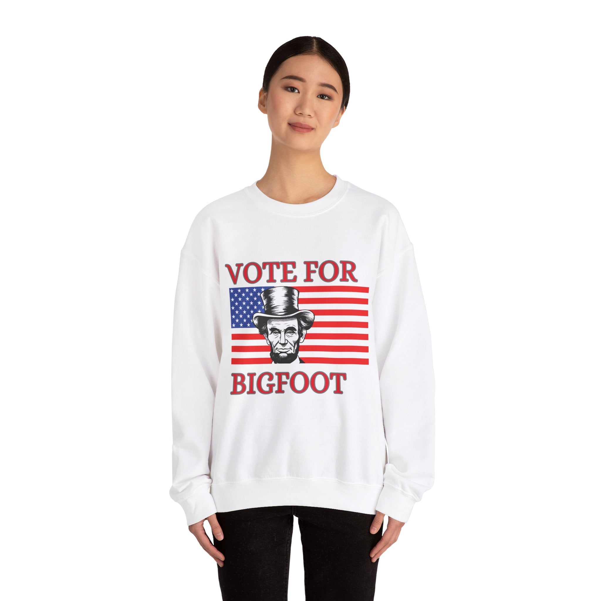 Vote for Bigfoot Sweatshirt: Stand Out with Style and Show Your Support