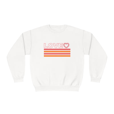 Valentine's Day Love Sweatshirt - Cozy & Cute for Couples, Galentine's, or Self-Love