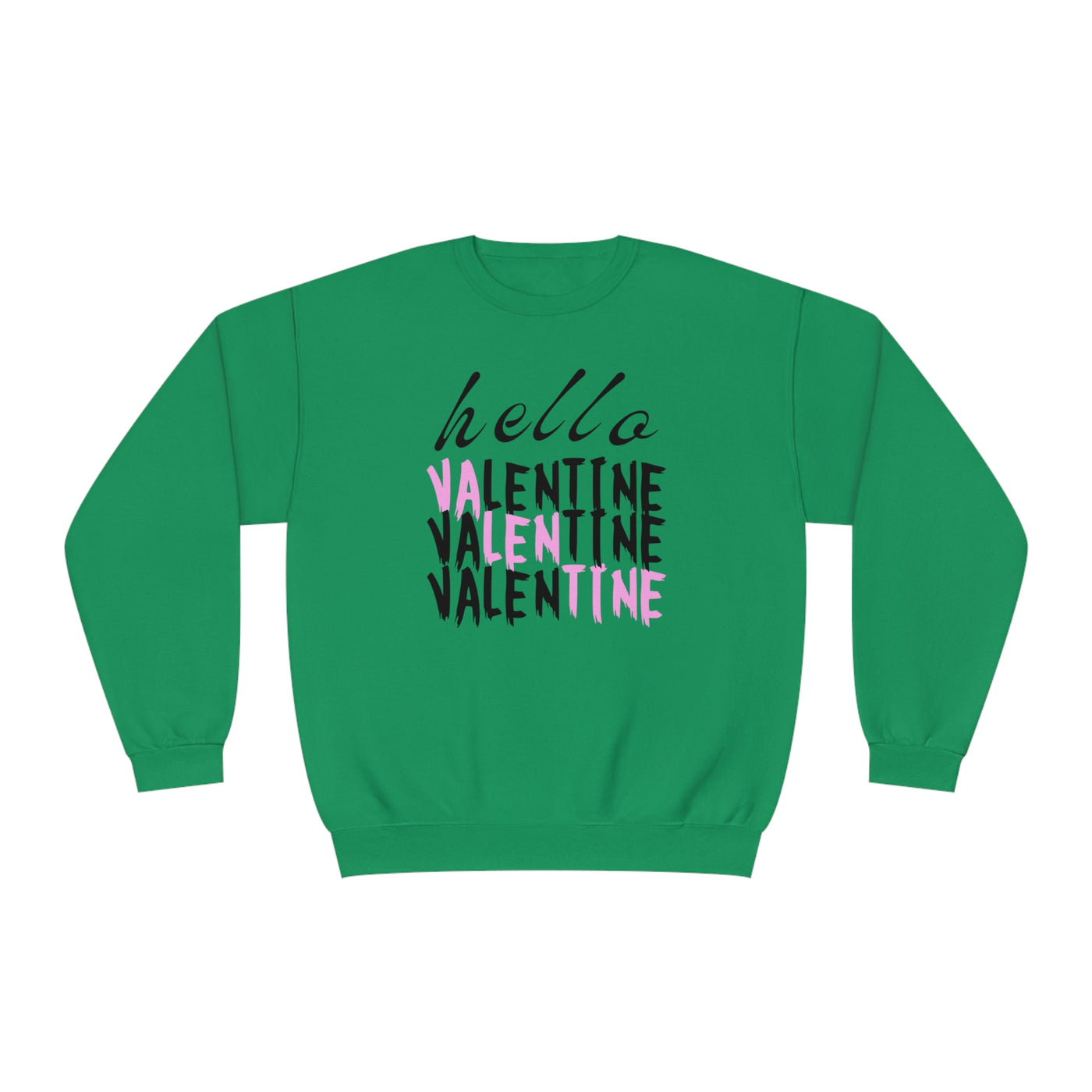 Hello Valentine Sweatshirt - Cozy & Cute Crewneck for Valentine's Day"