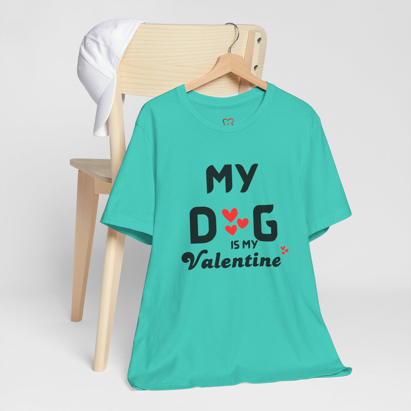 My Dog is My Valentine - Funny Dog Lover T-Shirt