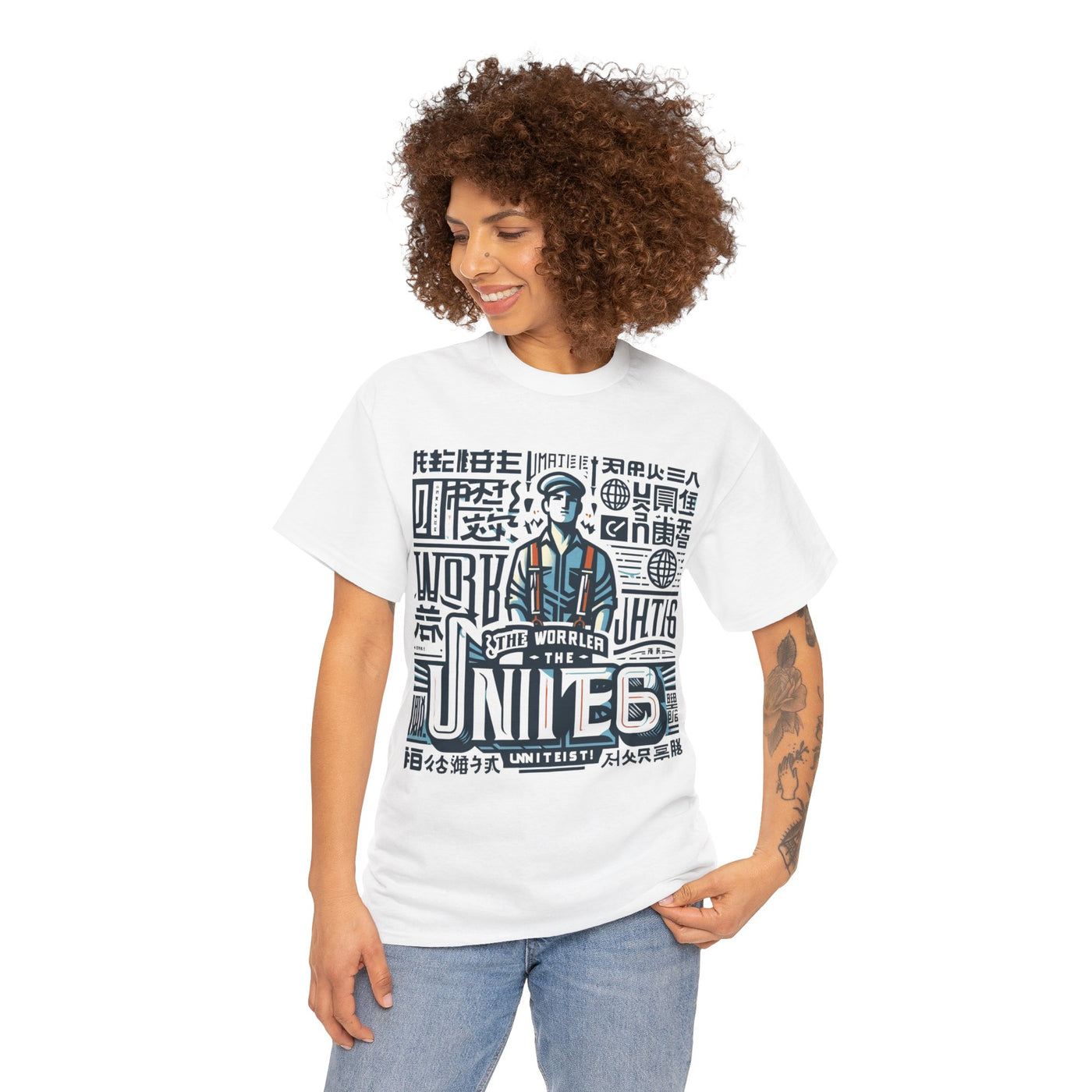 International Labor Day T-Shirt: Global Unity, One Language