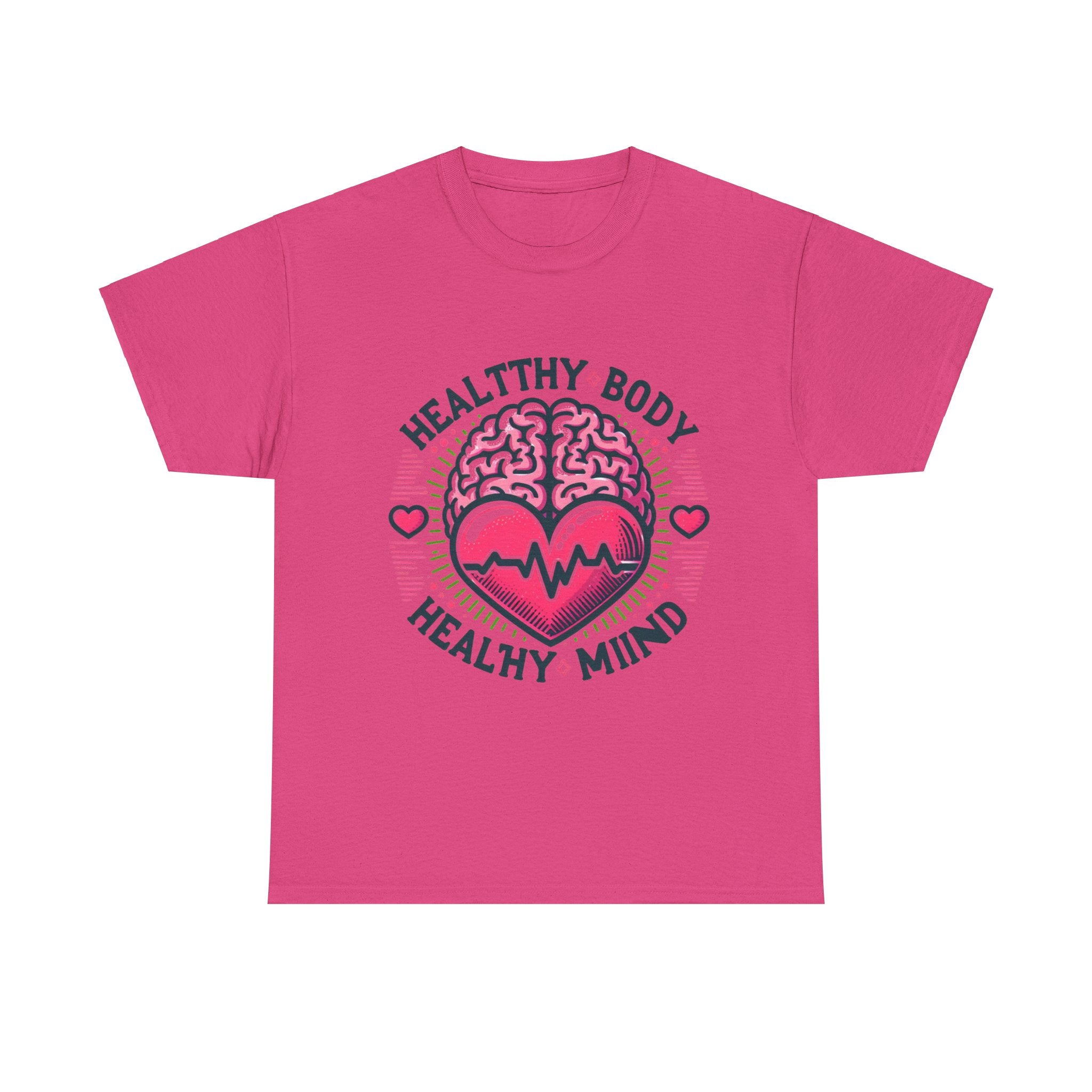 Empower Your Lifestyle with our 'Healthy Body, Healthy Mind' T-Shirt