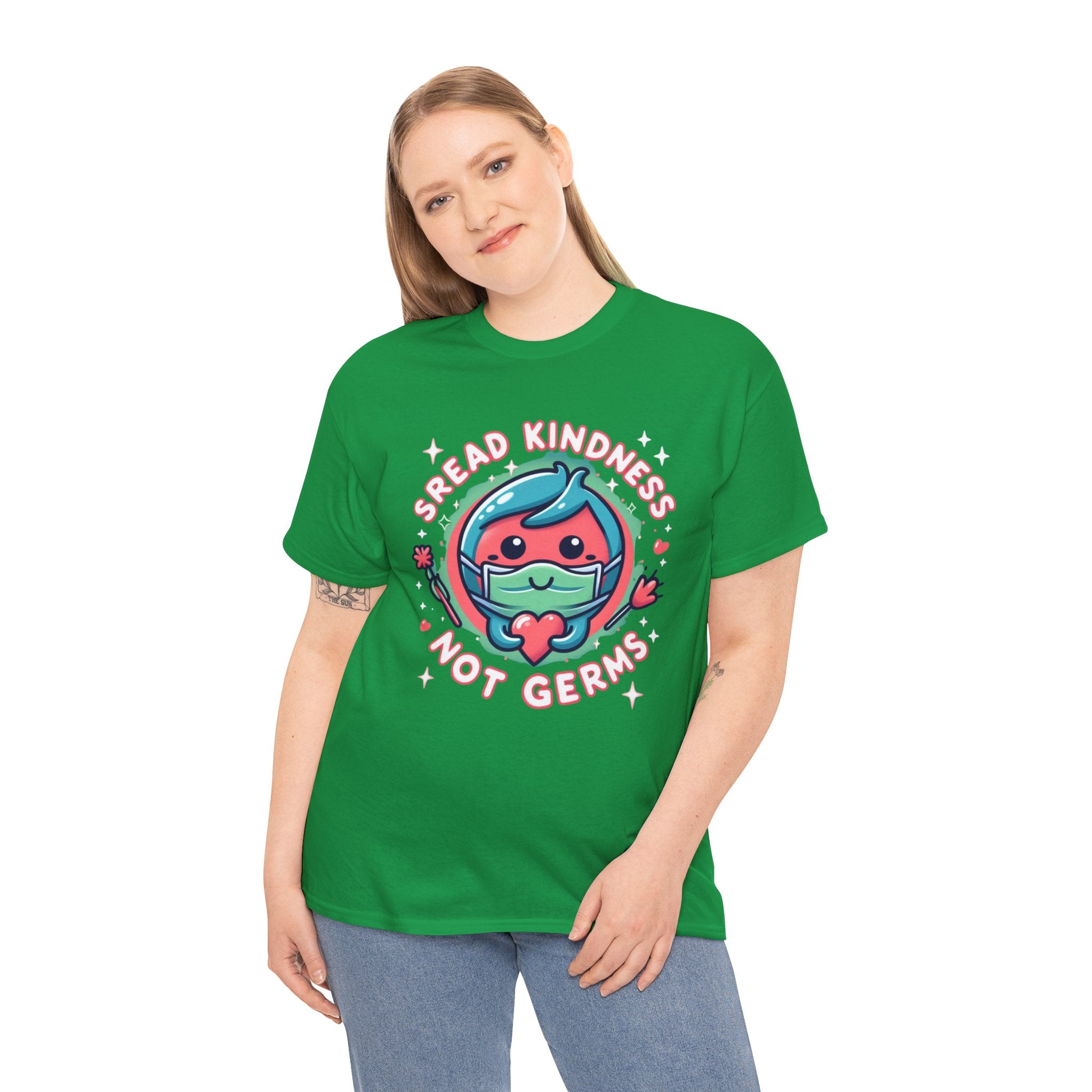 Spread Kindness, Not Germs T-Shirt: Inspire Positivity Everywhere You Go