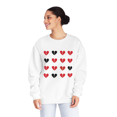 Broken Heart Valentine Sweatshirt - Funny Valentine's Day Gift for the Broken-Hearted