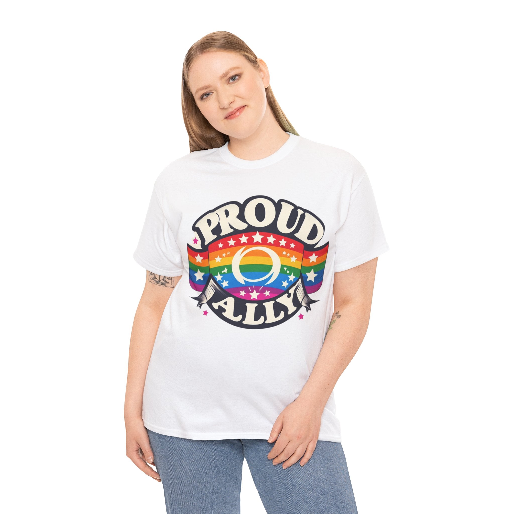 Empowerment Through Unity: 'Proud Ally' T-Shirt