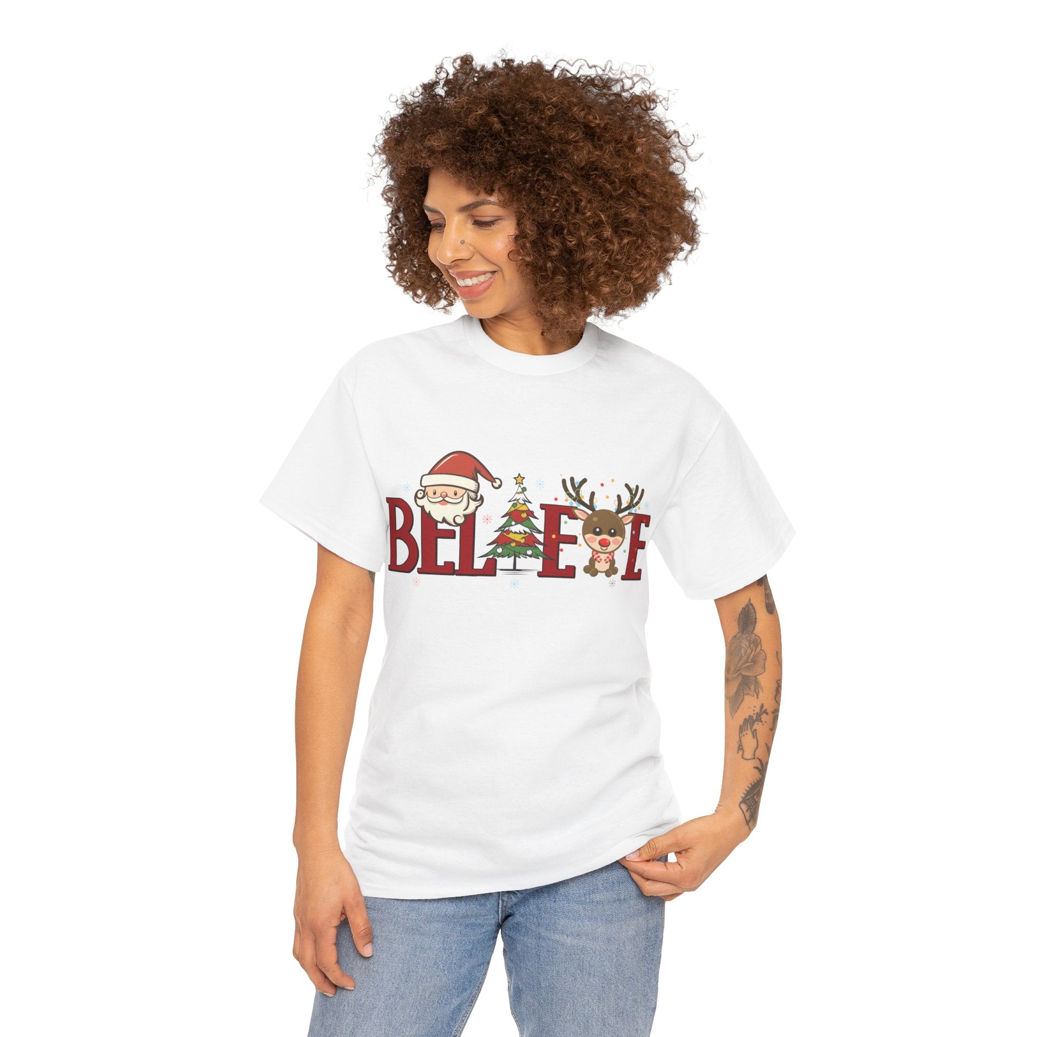 Believe in Magic Christmas Tee| Christmas Shirt| Christmas Outfit| Christmas Party| Merry Christmas