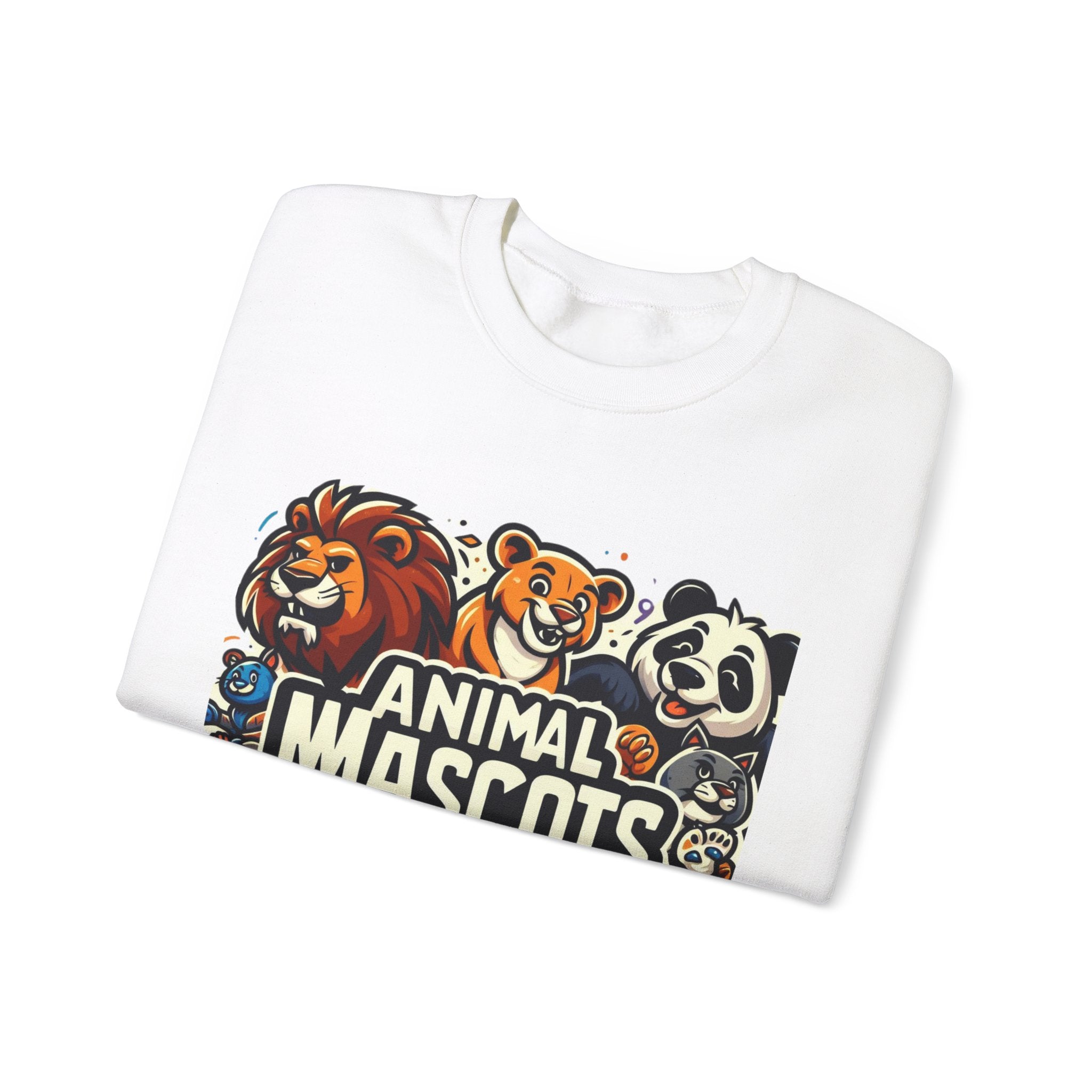 Wild Spirit Animal Mascots Sweatshirt: Embrace Nature's Essence in Style