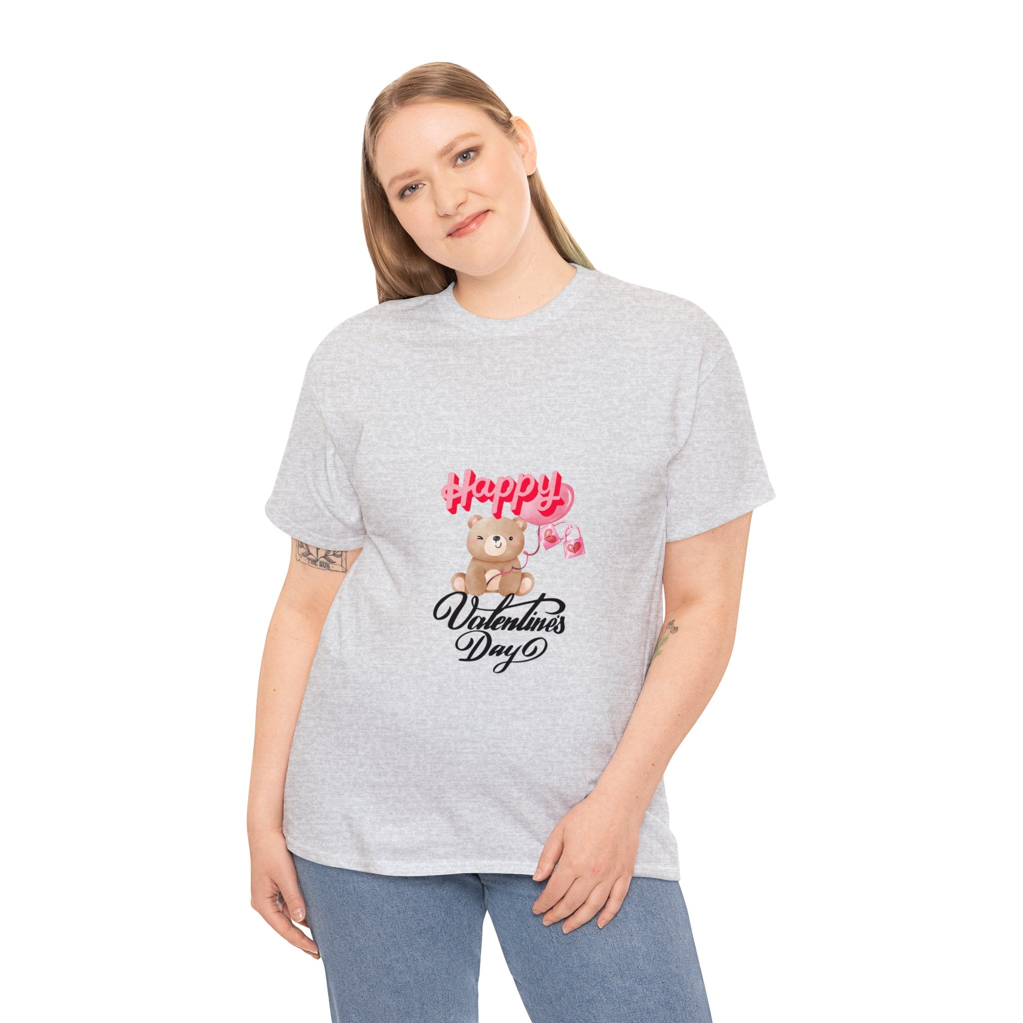 Happy Valentine's Day T-Shirt for Couples | Romantic Tee for Him and Her, Heartfelt Love