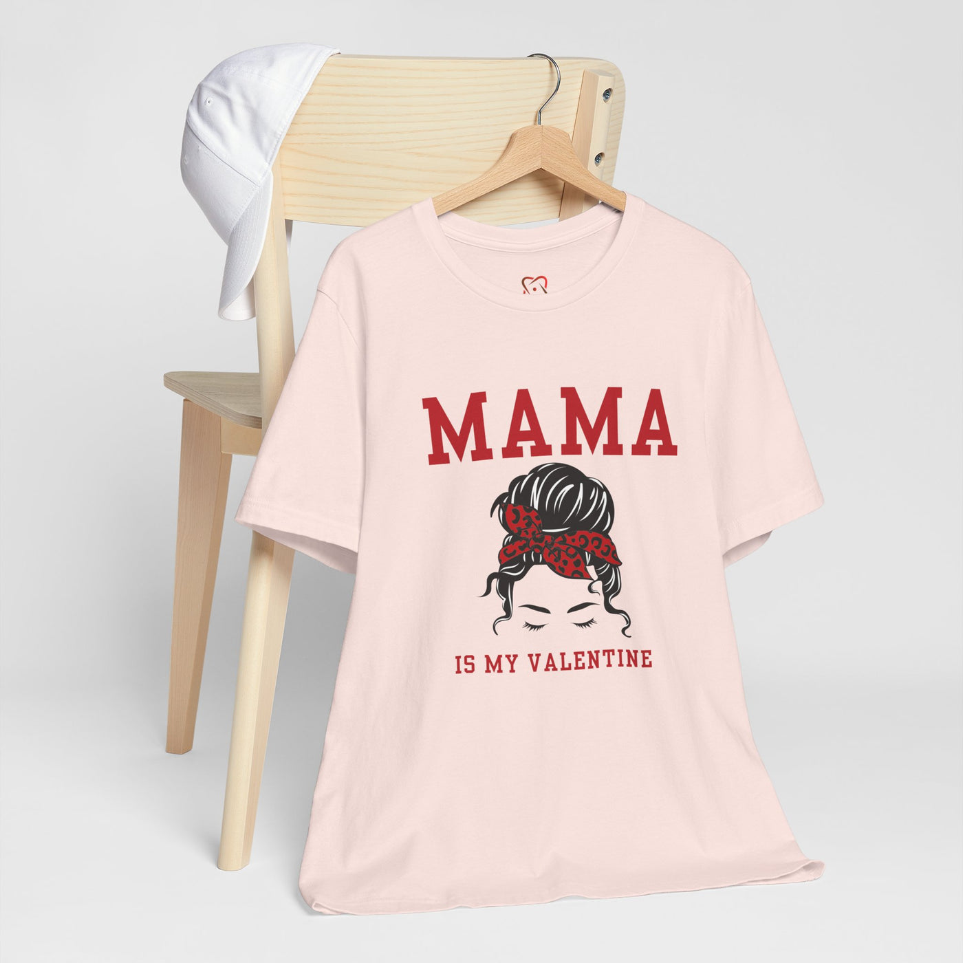 Mama is My Valentine Kids' T-Shirt - Cute & Adorable Valentine's Day Tee