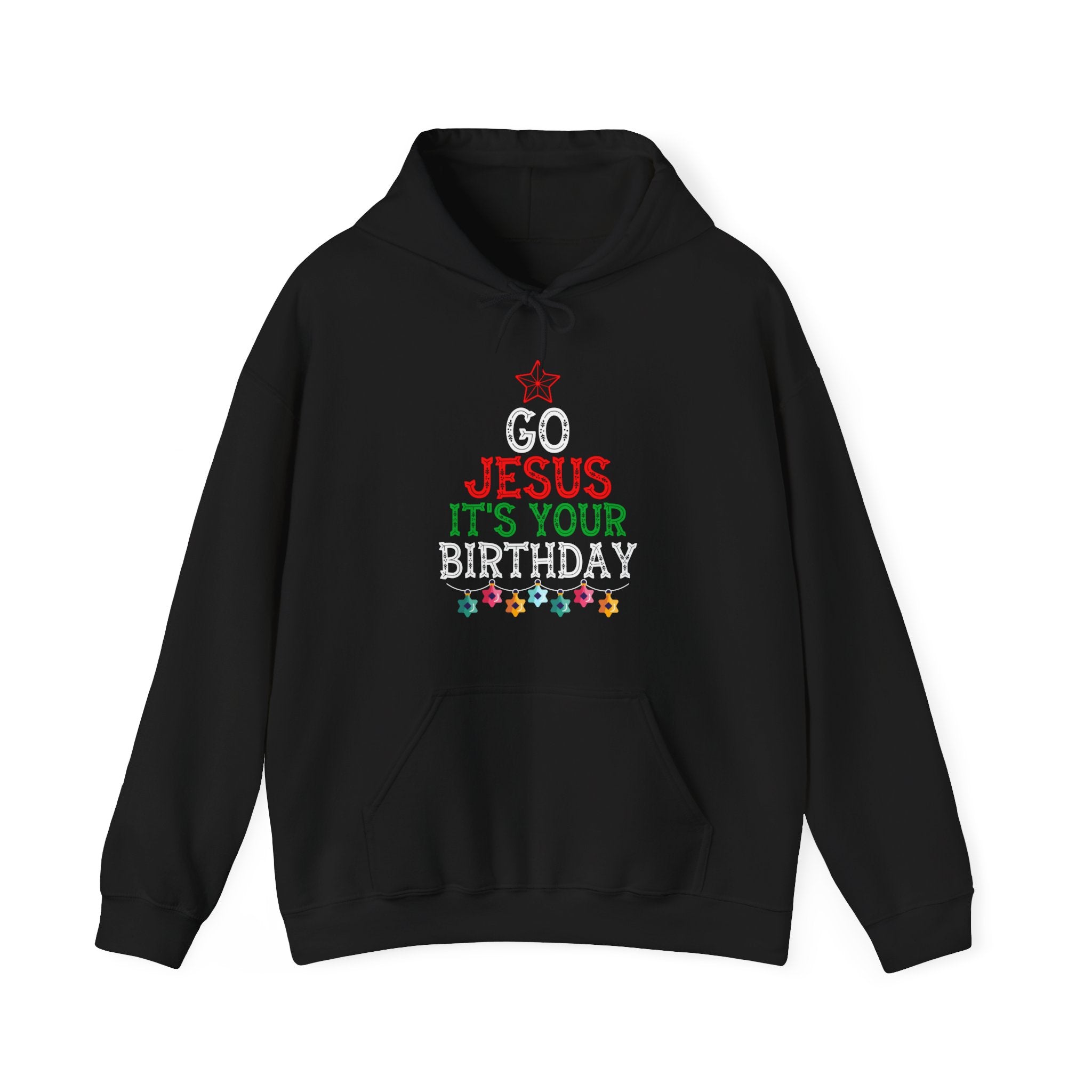 Go Jesus It's Your Birthday Hoodie - Festive Holiday Apparel"