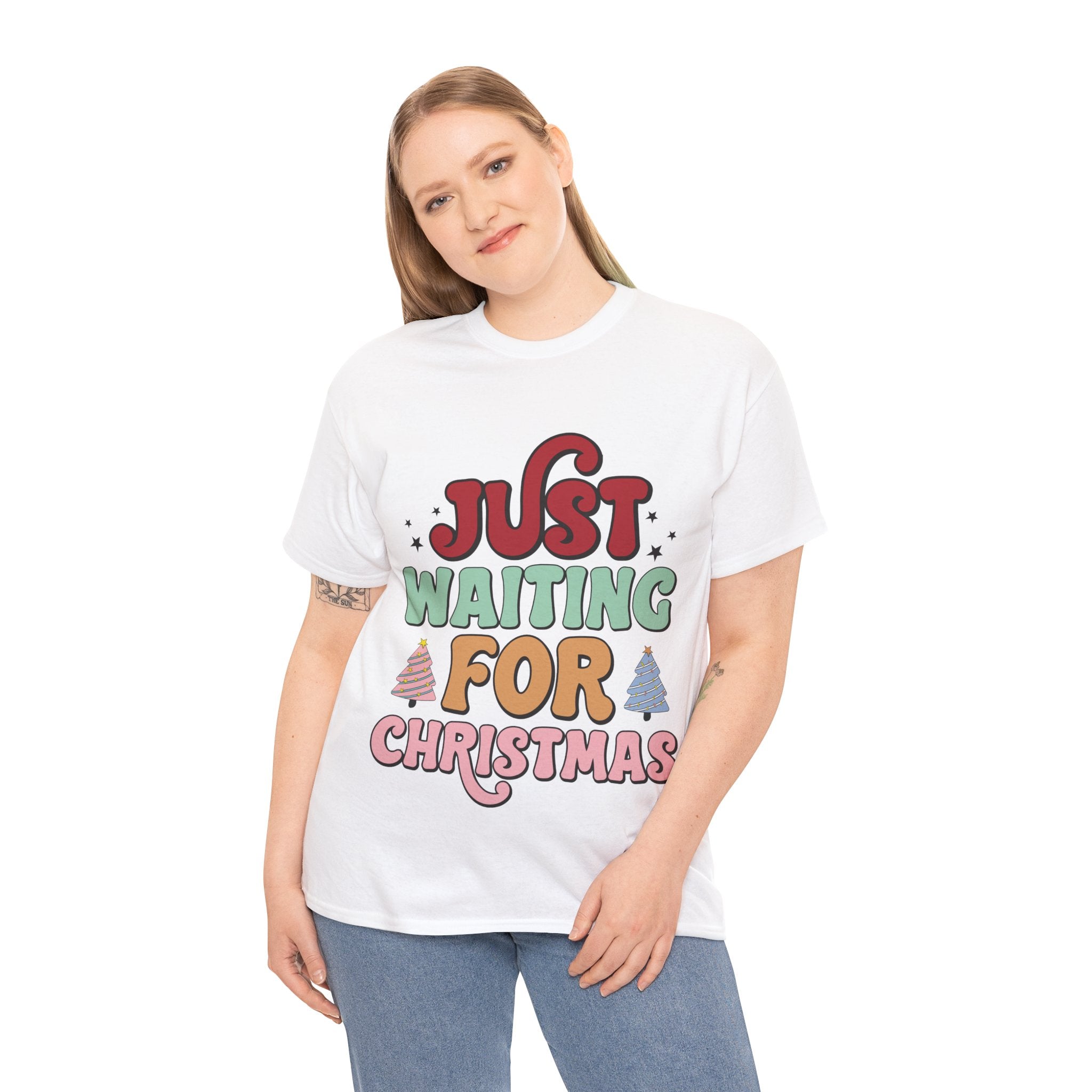 Countdown to Christmas Tee: Just Waiting for Santa Shirt