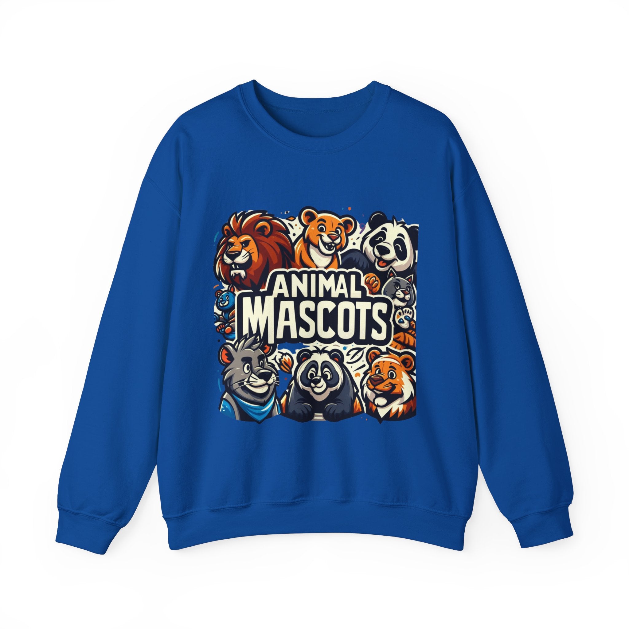 Wild Spirit Animal Mascots Sweatshirt: Embrace Nature's Essence in Style