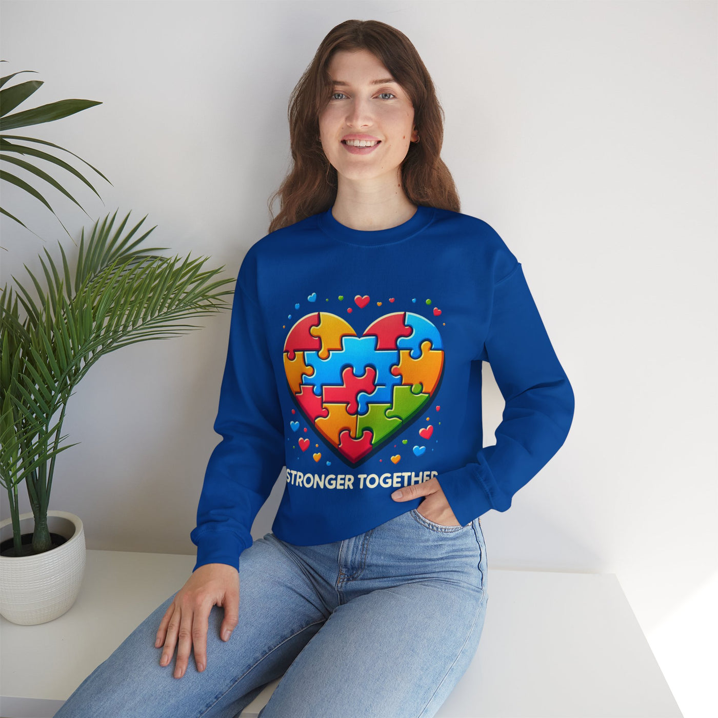 Stronger Together Sweatshirt: Unity, Community, Comfort