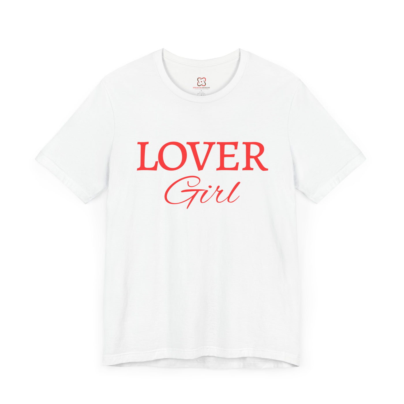 Lover Girl Valentine's Day T-Shirt - Cute & Playful Heart Design