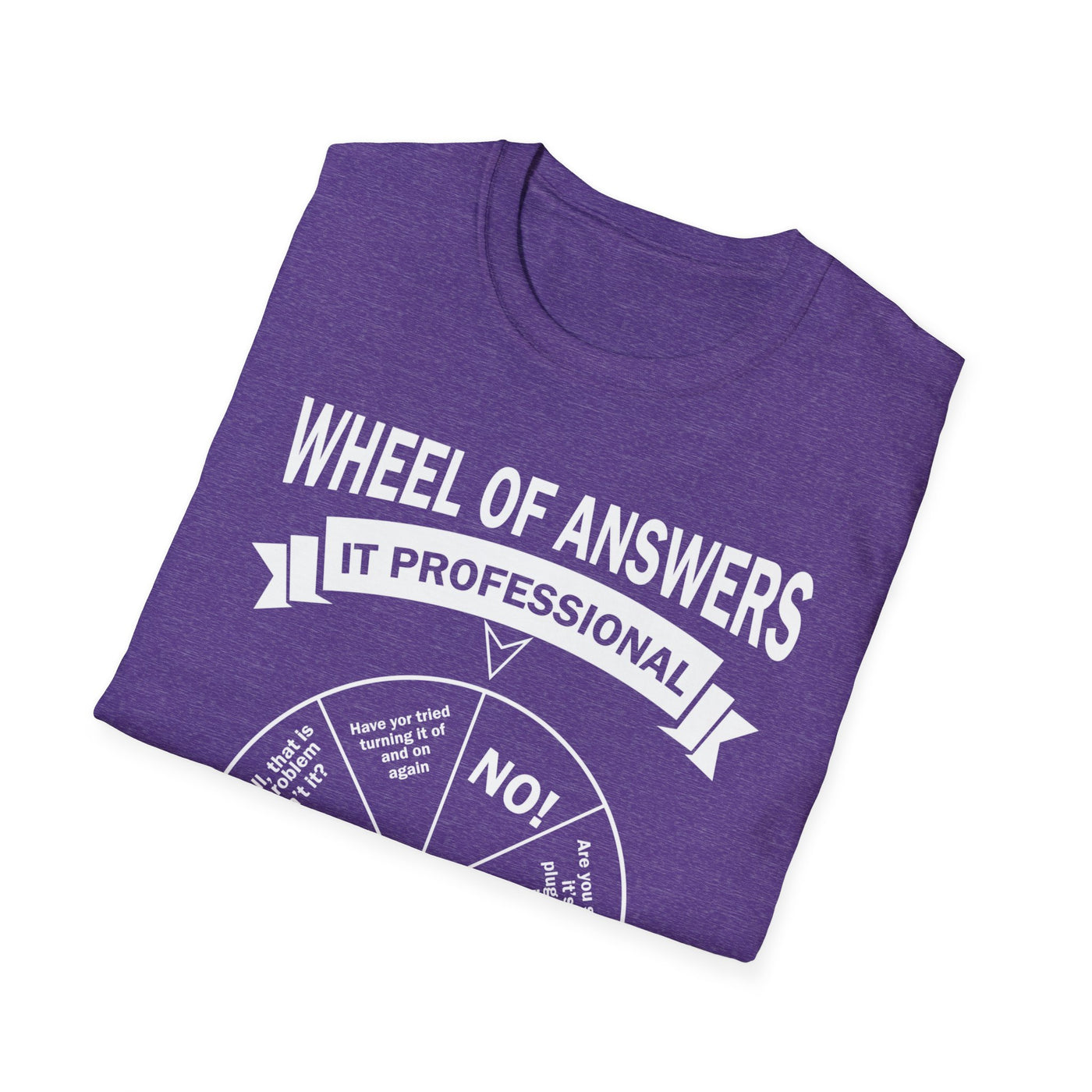 Professional 'Answer It' Tee: Vintage Inspired, Modern Style