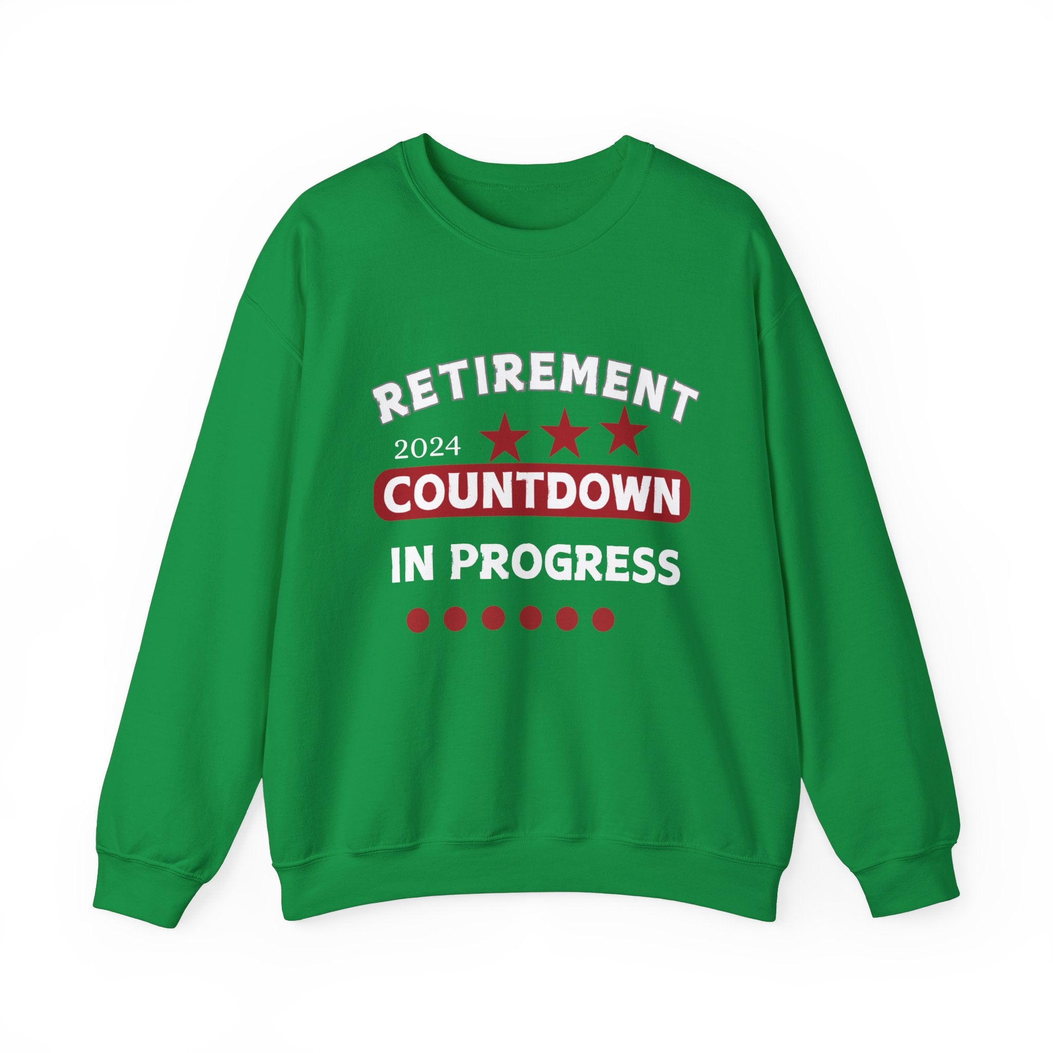 Retirement 2024 Countdown in Progress Sweatshirt - Celebrate the Journey