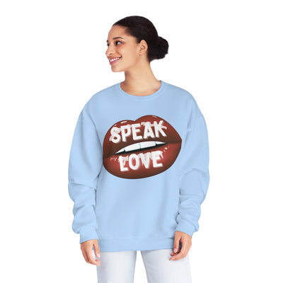 Speak Love Valentine Sweatshirt - Spread Positivity and Love