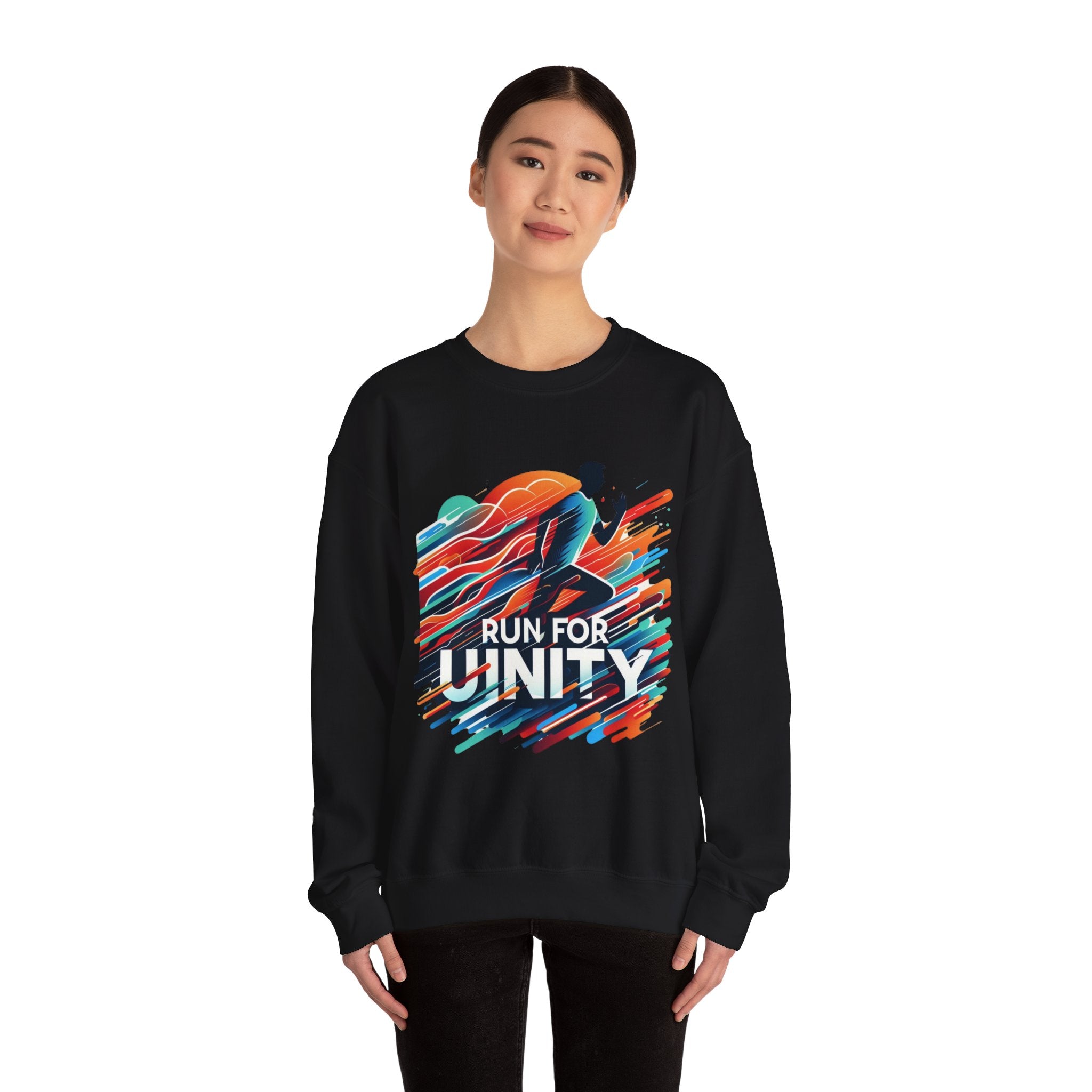 Unity in Motion: Limited Edition 'Run for Unity' Sweatshirt"