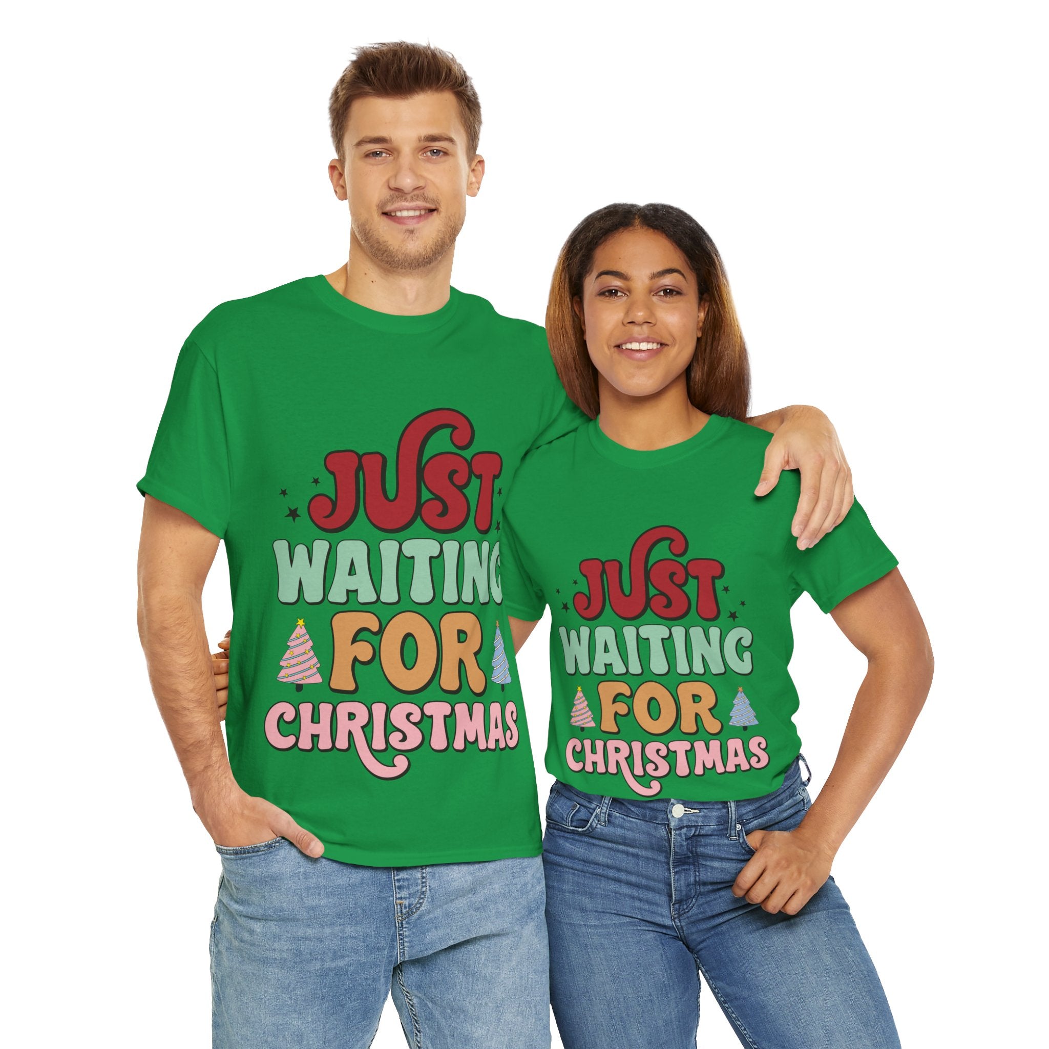 Countdown to Christmas Tee: Just Waiting for Santa Shirt