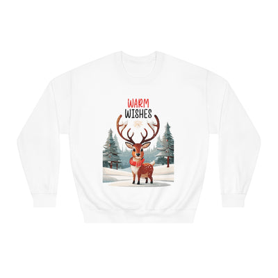 Warm Wishes Christmas Sweatshirt - Cozy Holiday Apparel