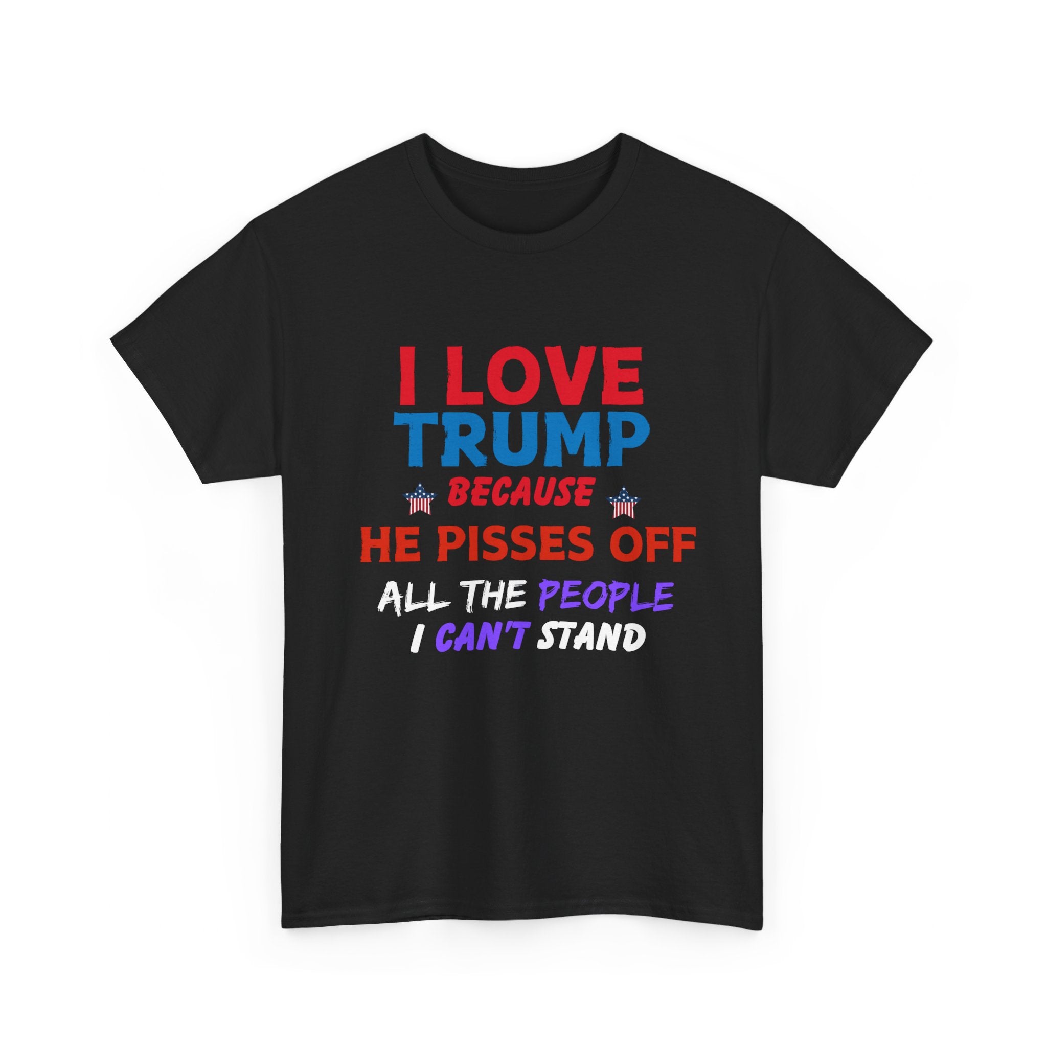 I Love Trump T-Shirt - A Bold Statement