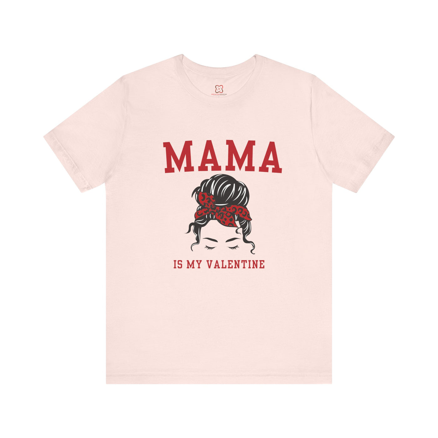 Mama is My Valentine Kids' T-Shirt - Cute & Adorable Valentine's Day Tee