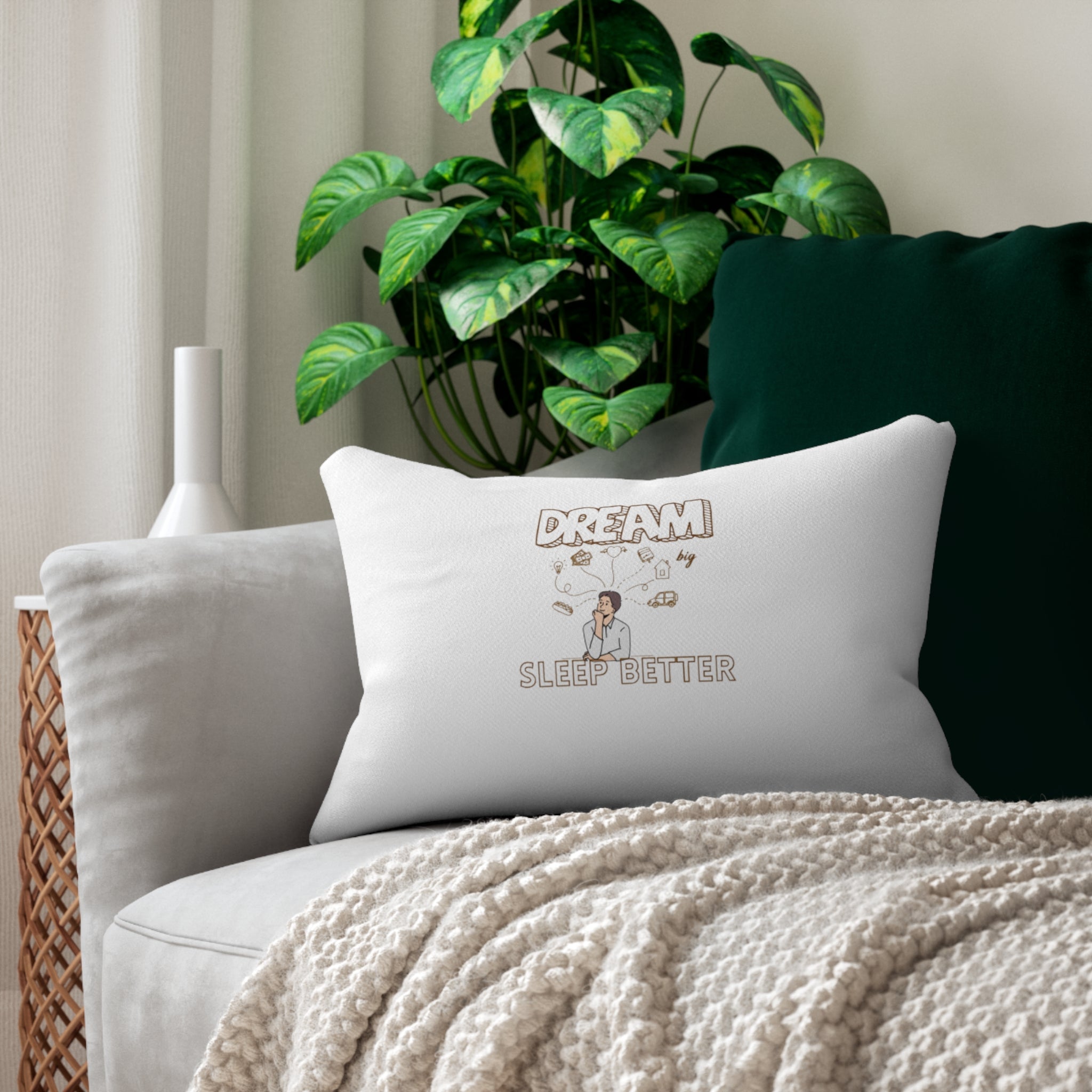 Dream Big, Sleep Better Pillow - Premium Comfort for Blissful Nights