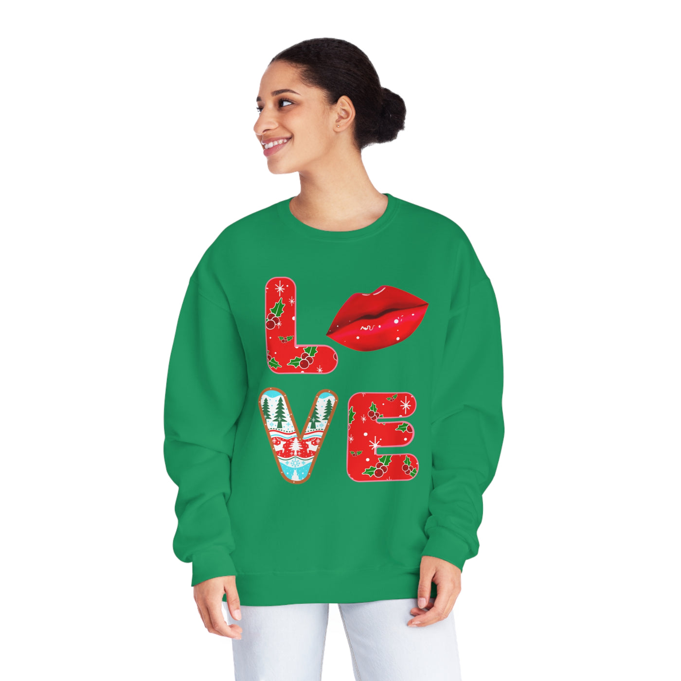 Love Valentine's Day Sweatshirt - Cozy & Romantic Crewneck for Couples