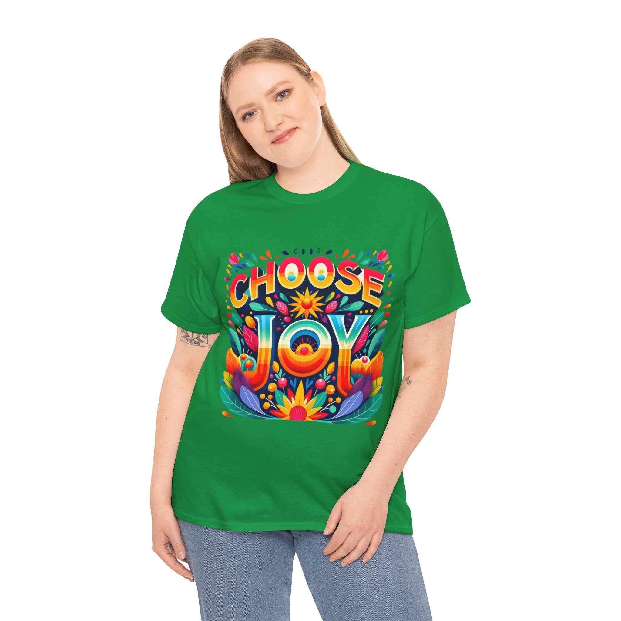 Choose Joy T-Shirt: Spread Positivity with Stylish Comfort