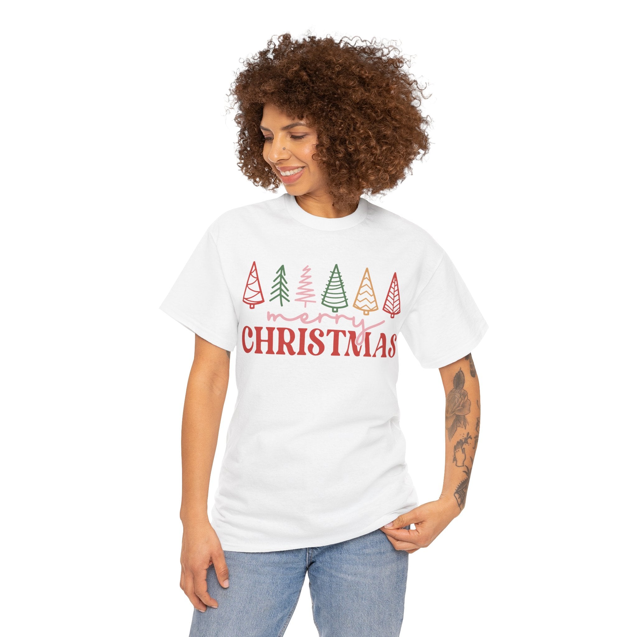 Festive Joy Merry Christmas T-Shirt: Spread Holiday Cheer