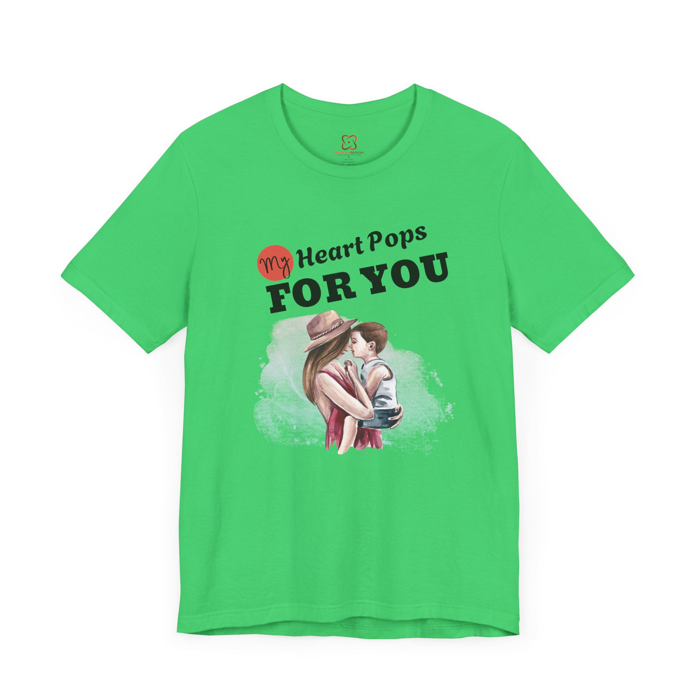 My Heart Pops for You Valentine's Day T-Shirt - Cute & Playful Graphic Tee