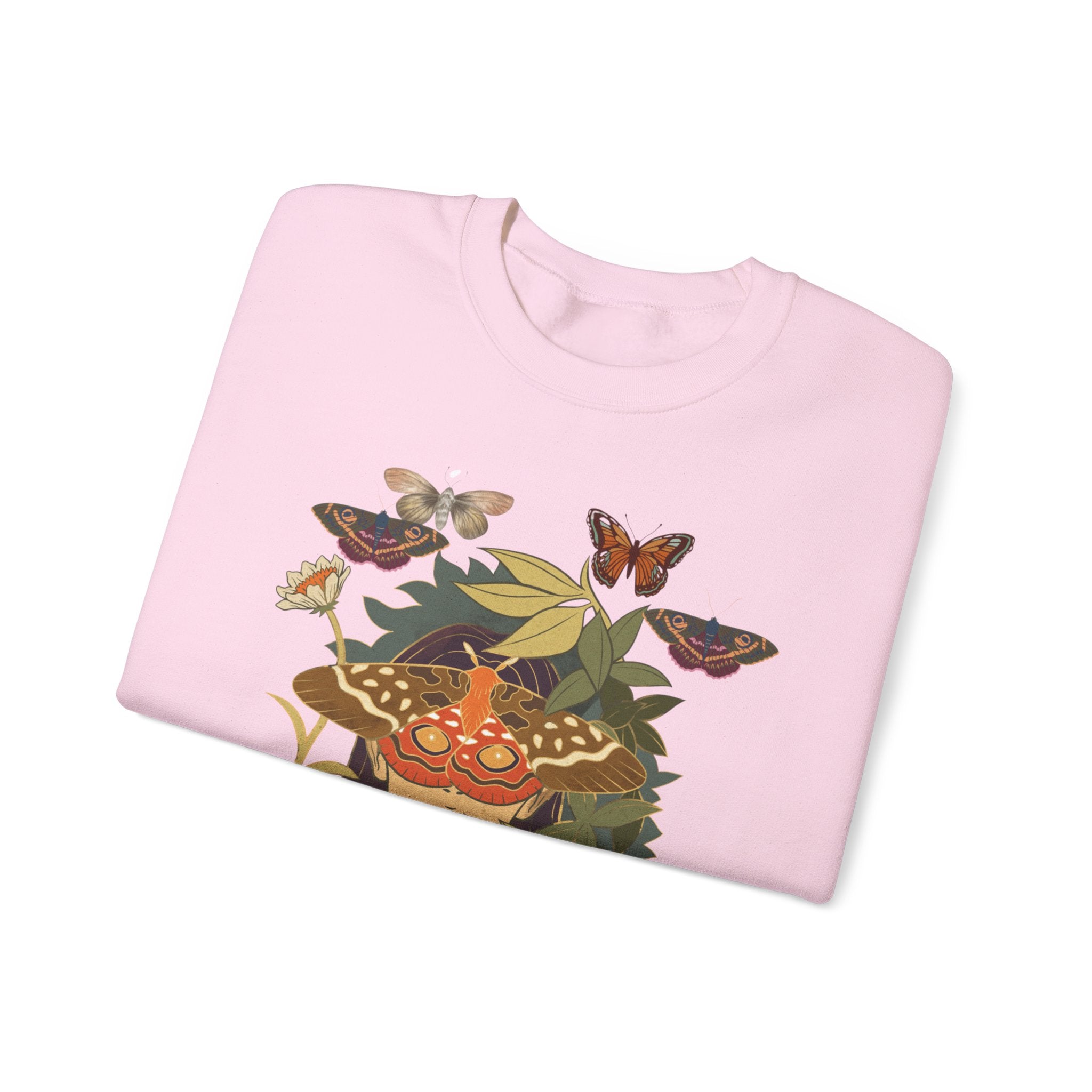 Elegant Vintage Moths Sweatshirt: Timeless Style & Comfort