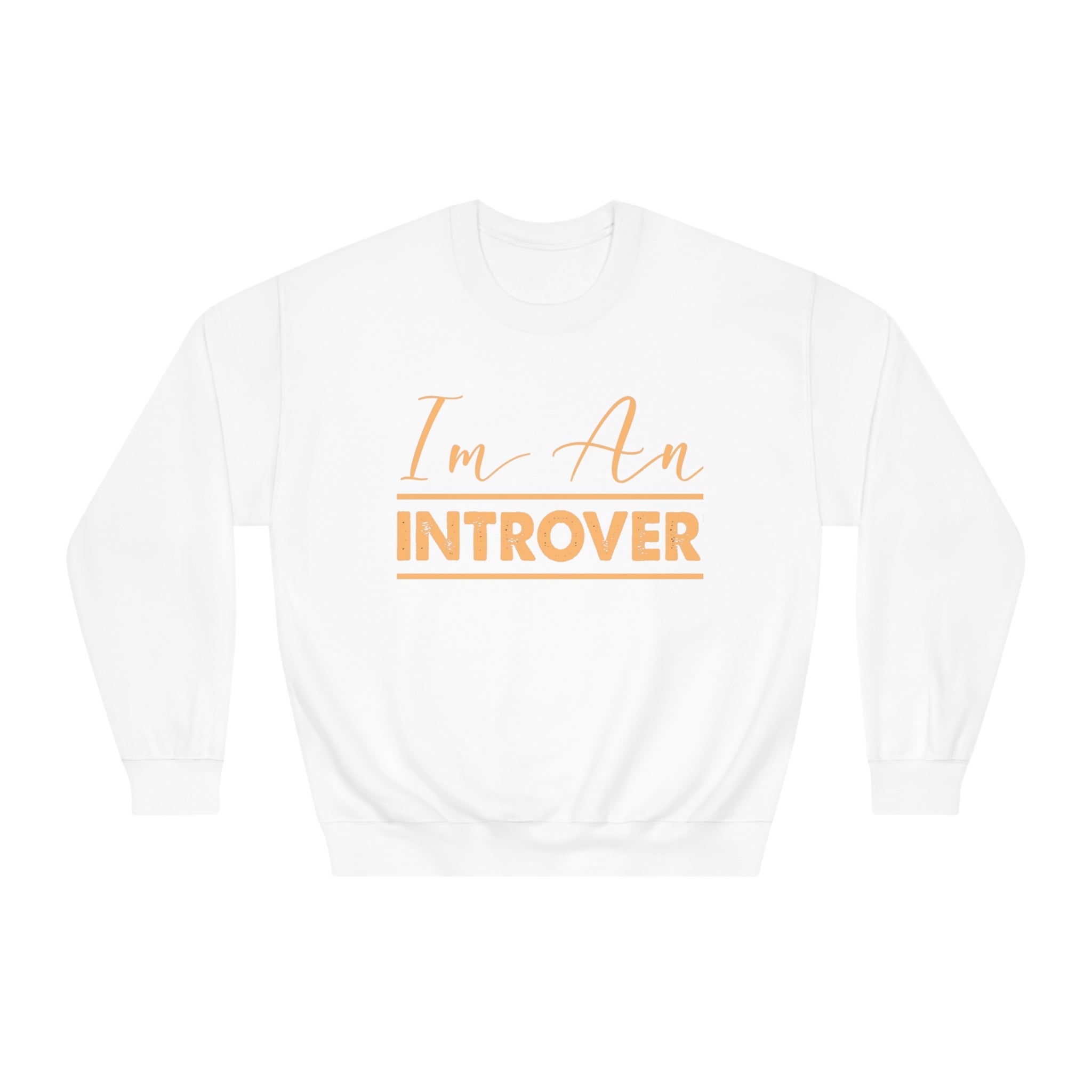 Cozy Introvert Vibes Sweatshirt - Comfortable Top for Quiet Souls