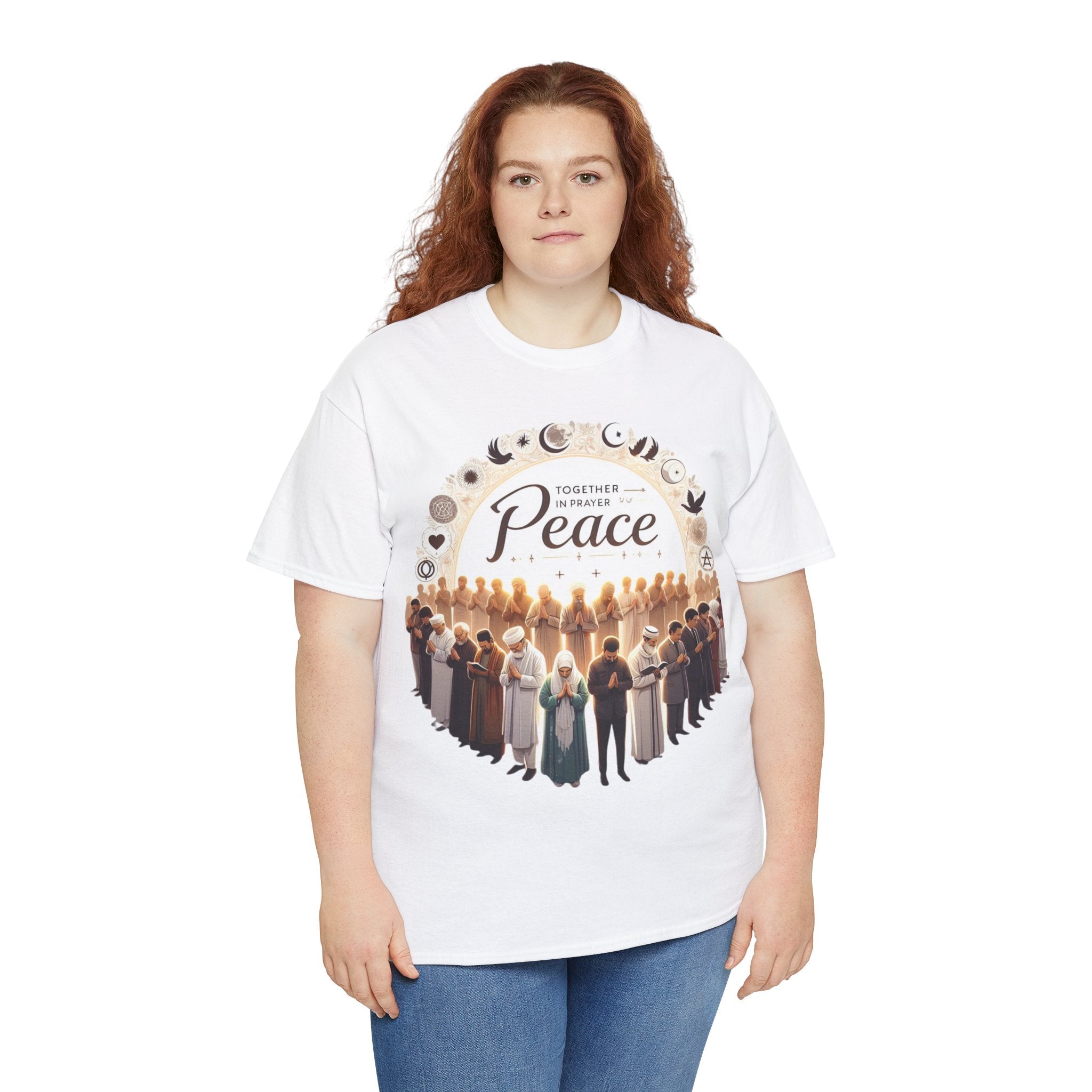 Empowerment Collection: 'Together for Peace' Unisex T-Shirt – Spread Unity and Harmony"