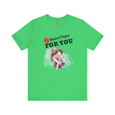 My Heart Pops for You Valentine's Day T-Shirt - Cute & Playful Graphic Tee