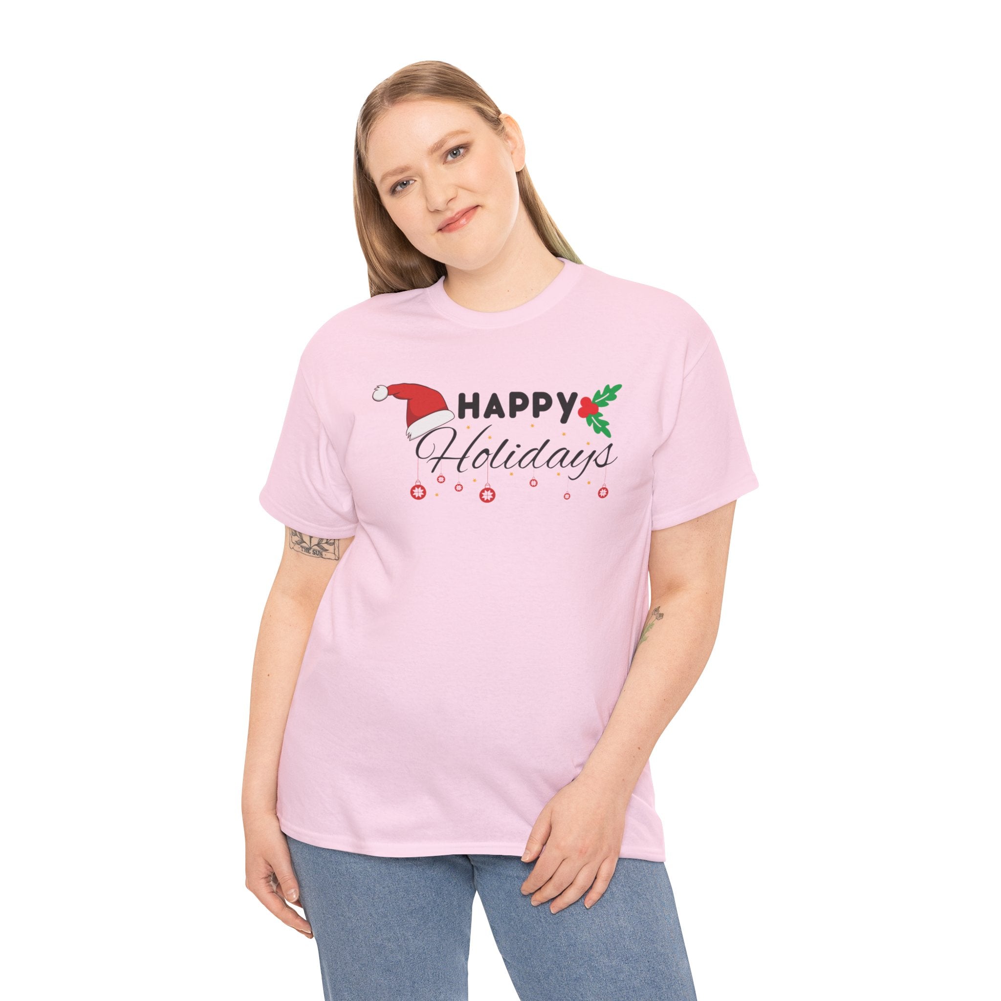 Festive Vibes: Happy Holidays T-Shirt